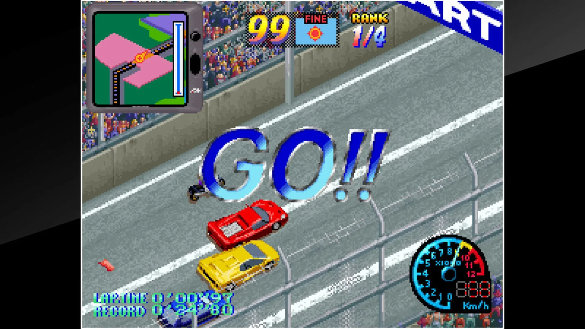 Captura de pantalla - ACA Neo Geo: Over Top