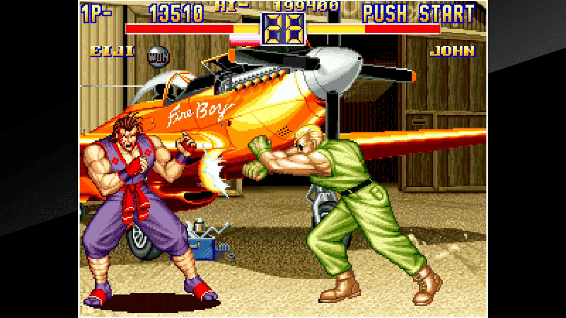 ACA Neo Geo: Art of Fighting 2 screenshot