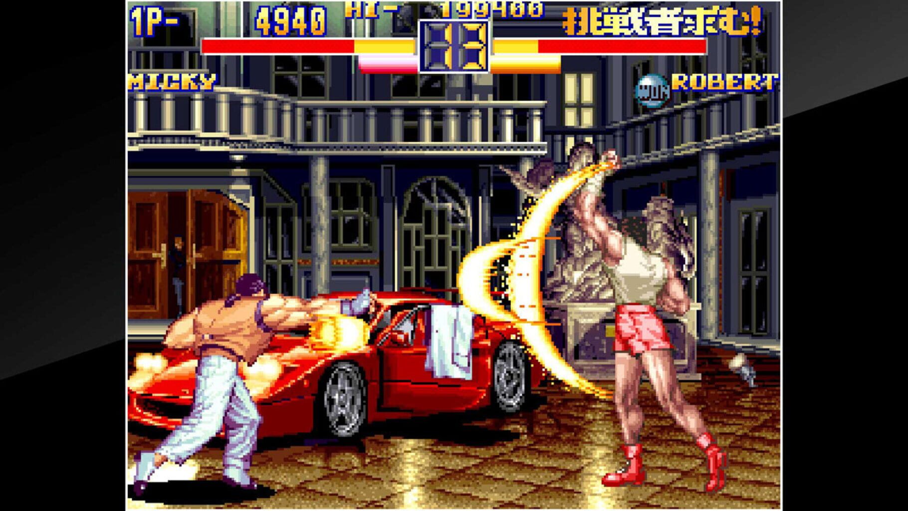 Captura de pantalla - ACA Neo Geo: Art of Fighting 2