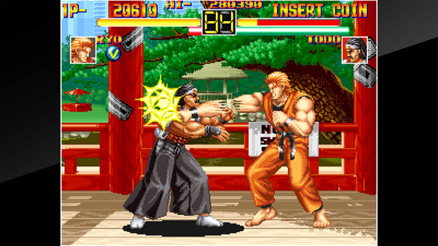 Captura de pantalla - ACA Neo Geo: Art of Fighting