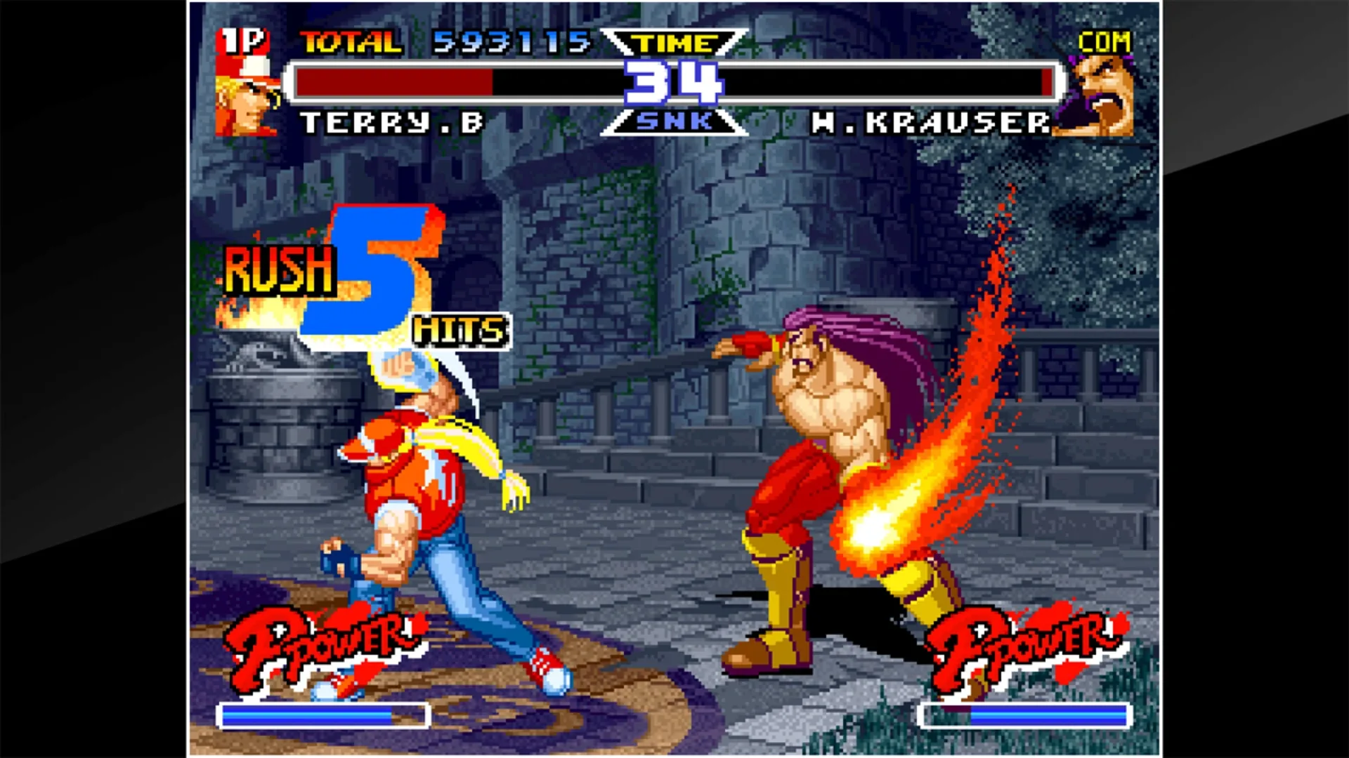 Captura de pantalla - ACA Neo Geo: Fatal Fury Special
