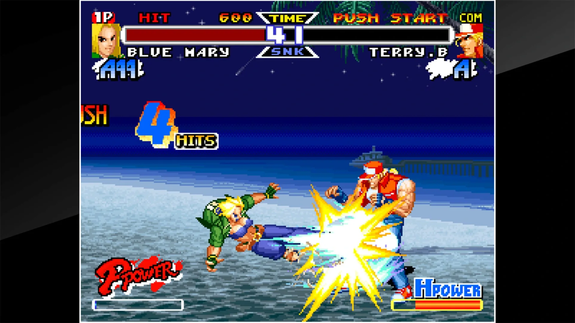 Captura de pantalla - ACA Neo Geo: Fatal Fury Special