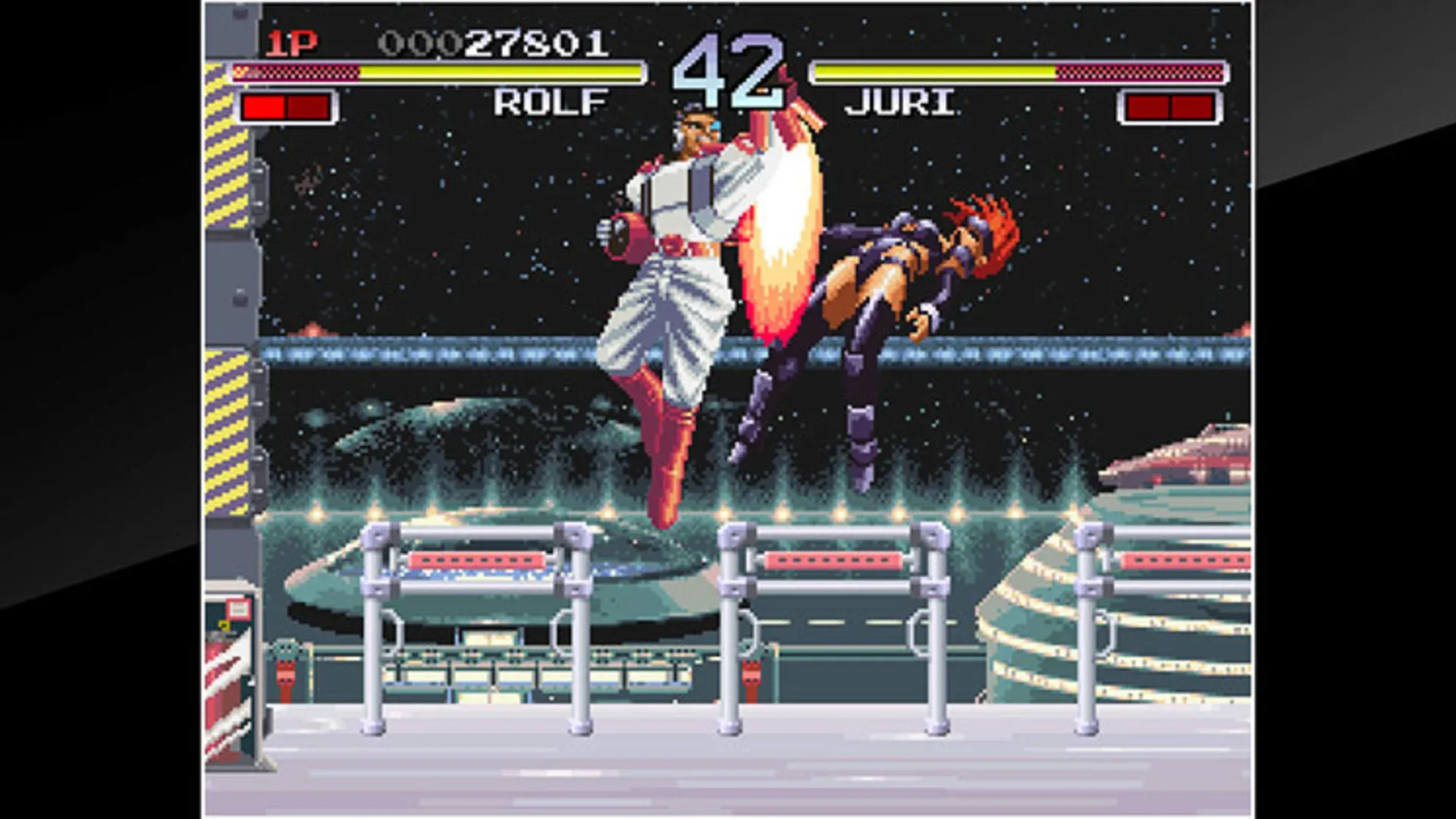 Captura de pantalla - ACA Neo Geo: Galaxy Fight - Universal Warriors