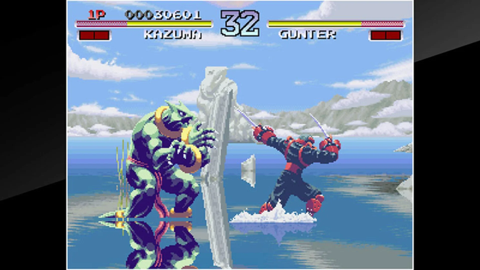 Captura de pantalla - ACA Neo Geo: Galaxy Fight - Universal Warriors