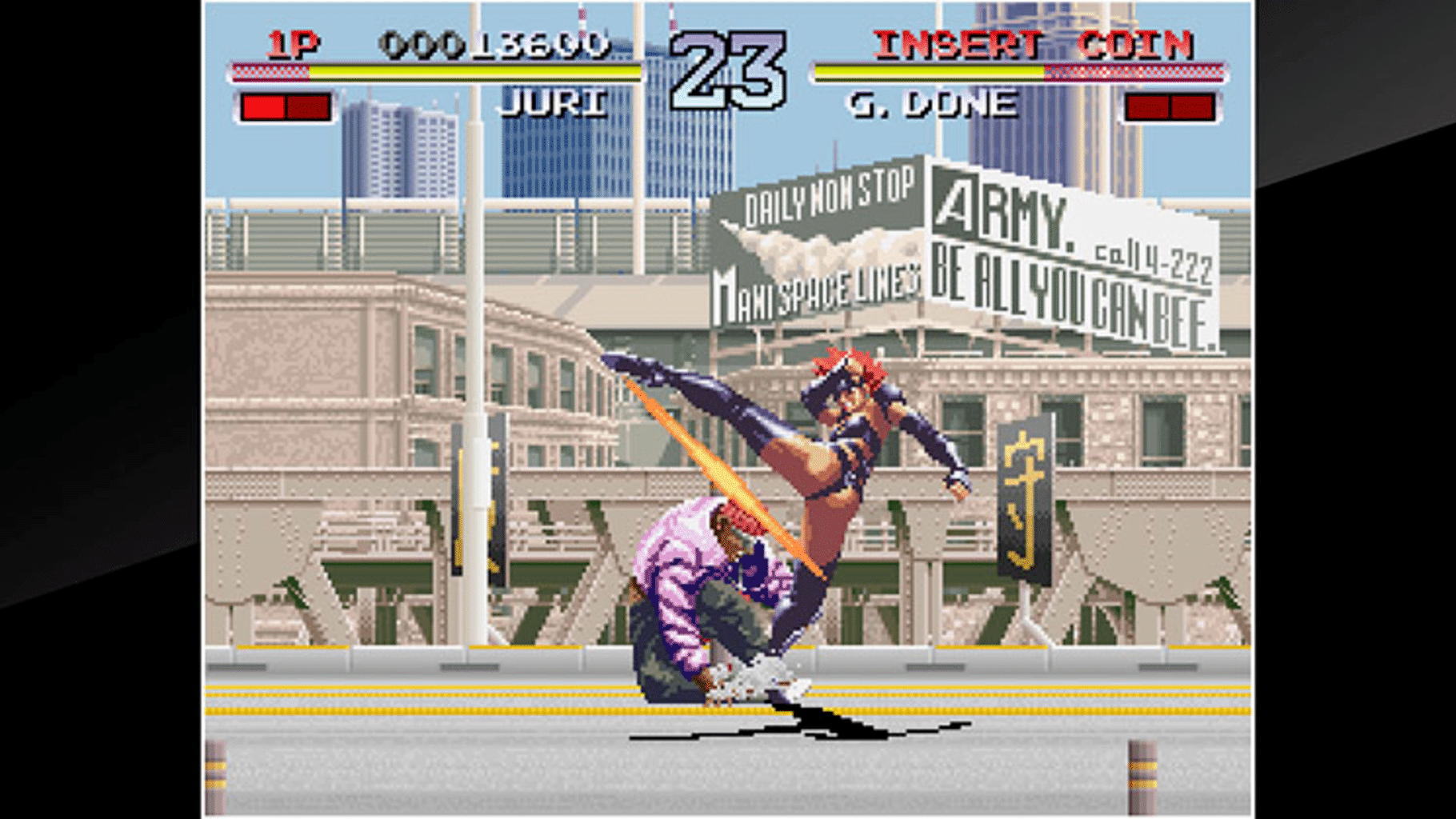 ACA Neo Geo: Galaxy Fight - Universal Warriors screenshot