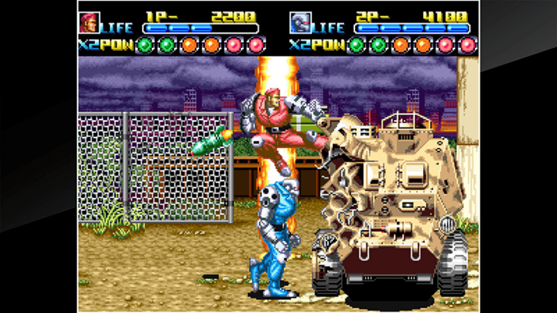 ACA Neo Geo: Robo Army screenshot