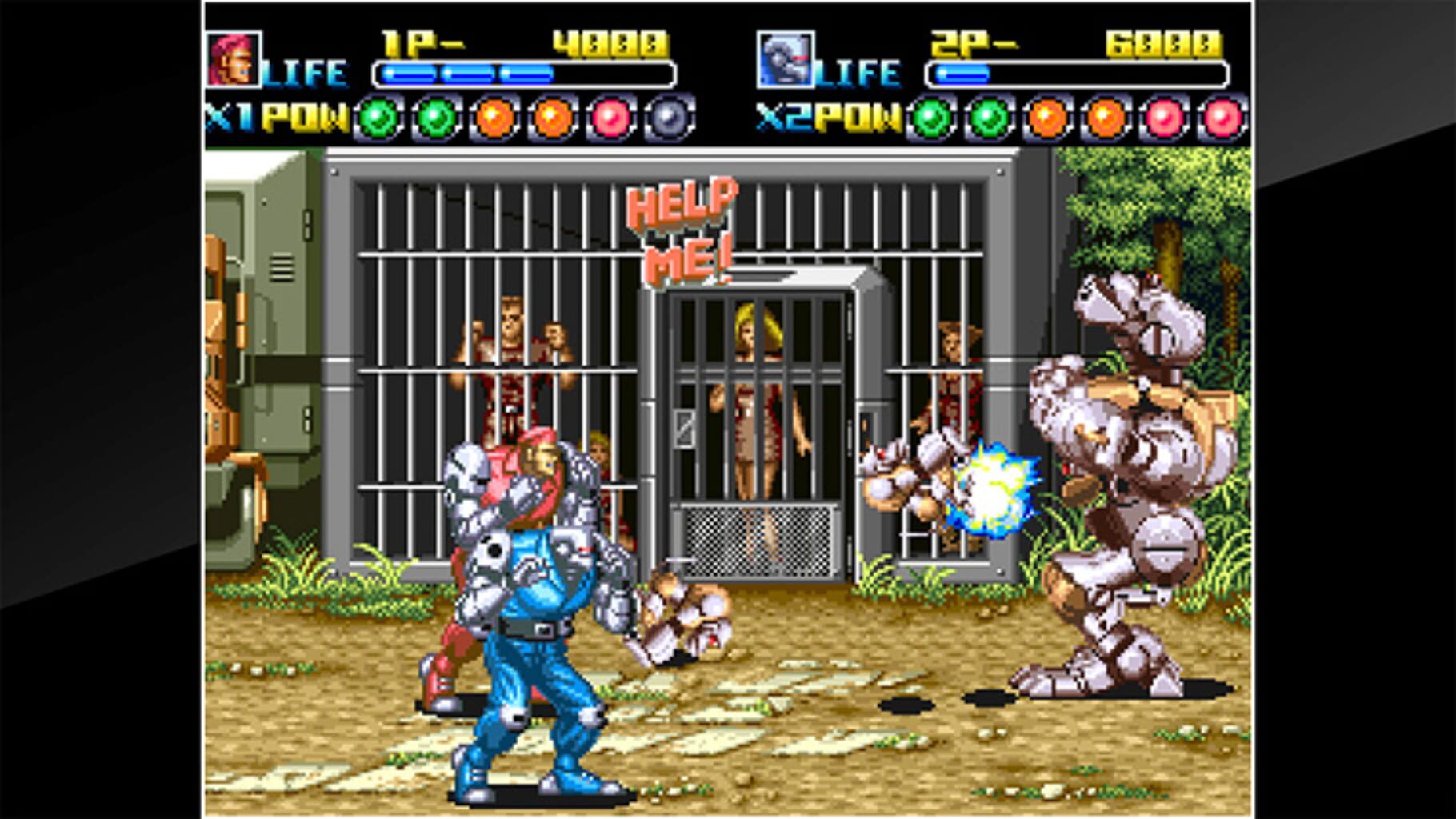 Captura de pantalla - ACA Neo Geo: Robo Army