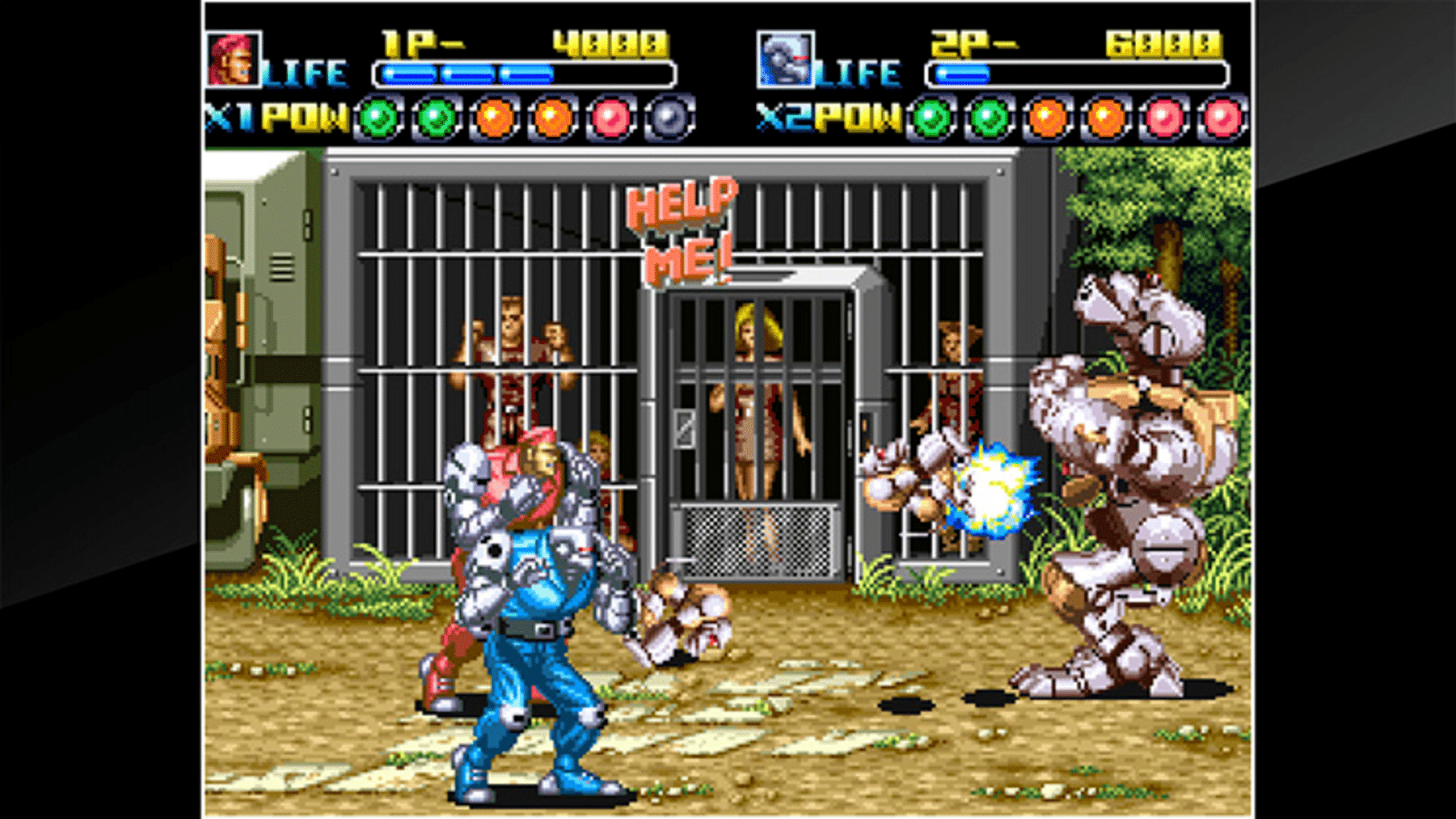 ACA Neo Geo: Robo Army screenshot