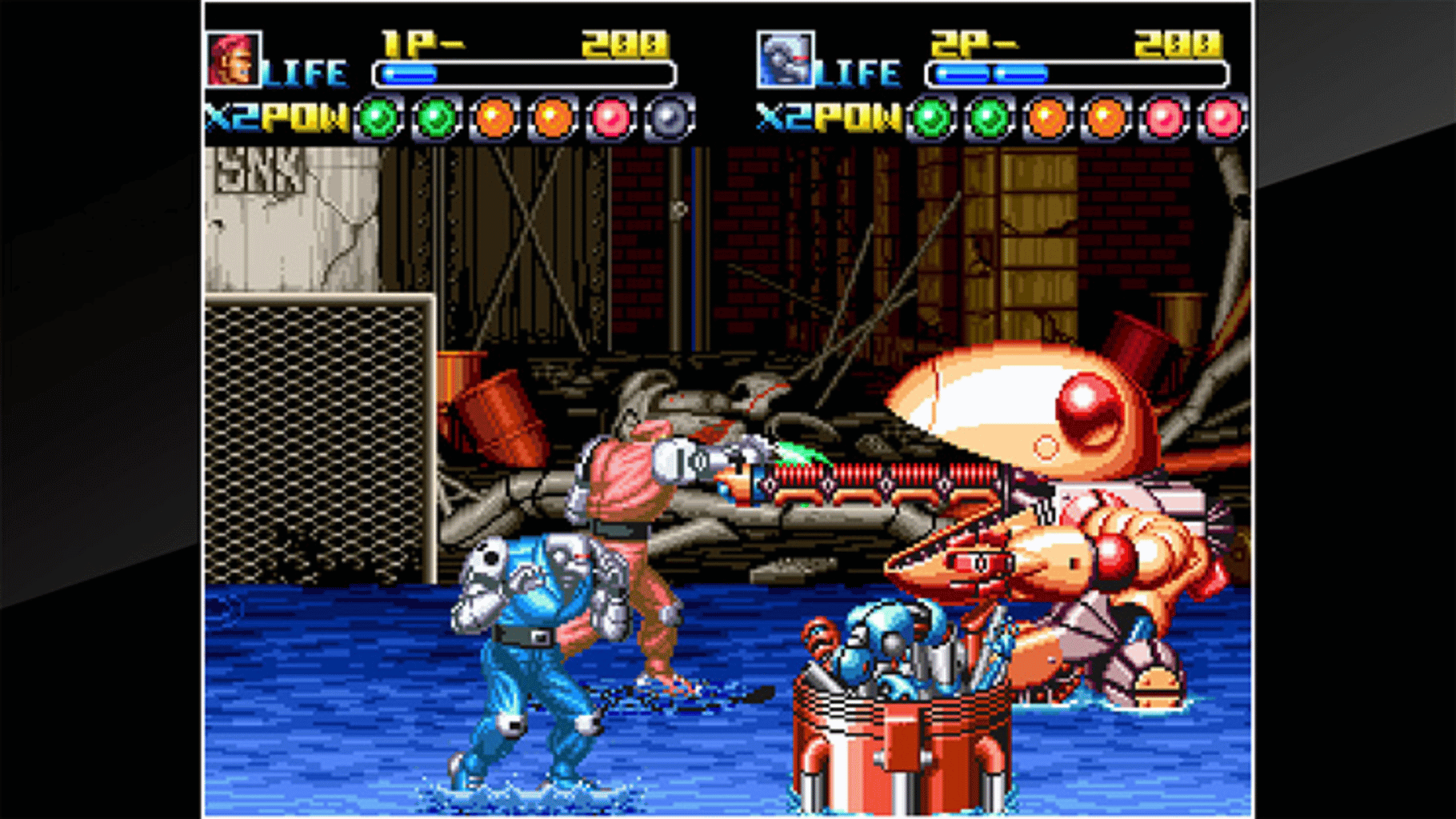 ACA Neo Geo: Robo Army screenshot