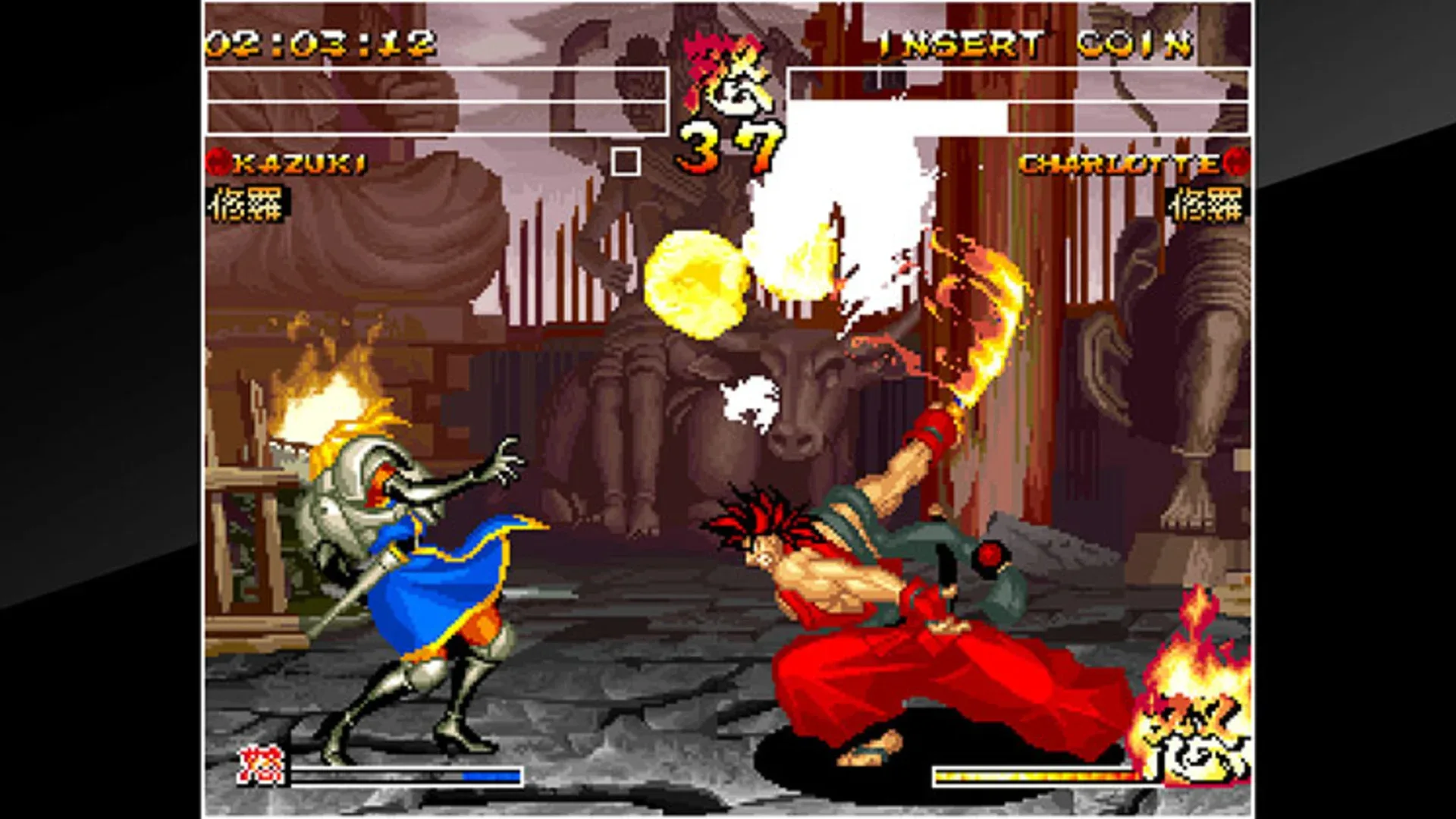 Captura de pantalla - ACA Neo Geo: Samurai Shodown IV
