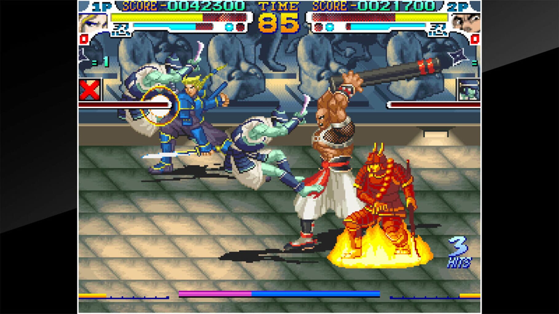 Captura de pantalla - ACA Neo Geo: Sengoku 3