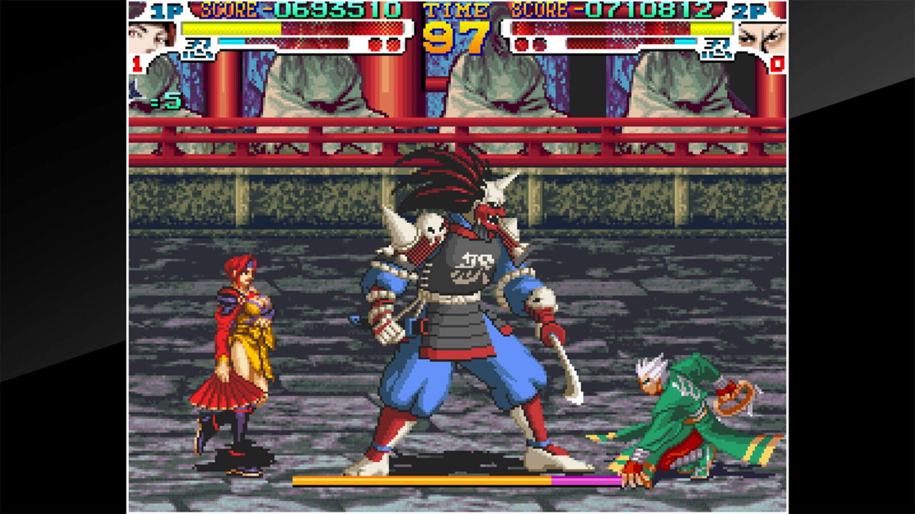 ACA Neo Geo: Sengoku 3 screenshot