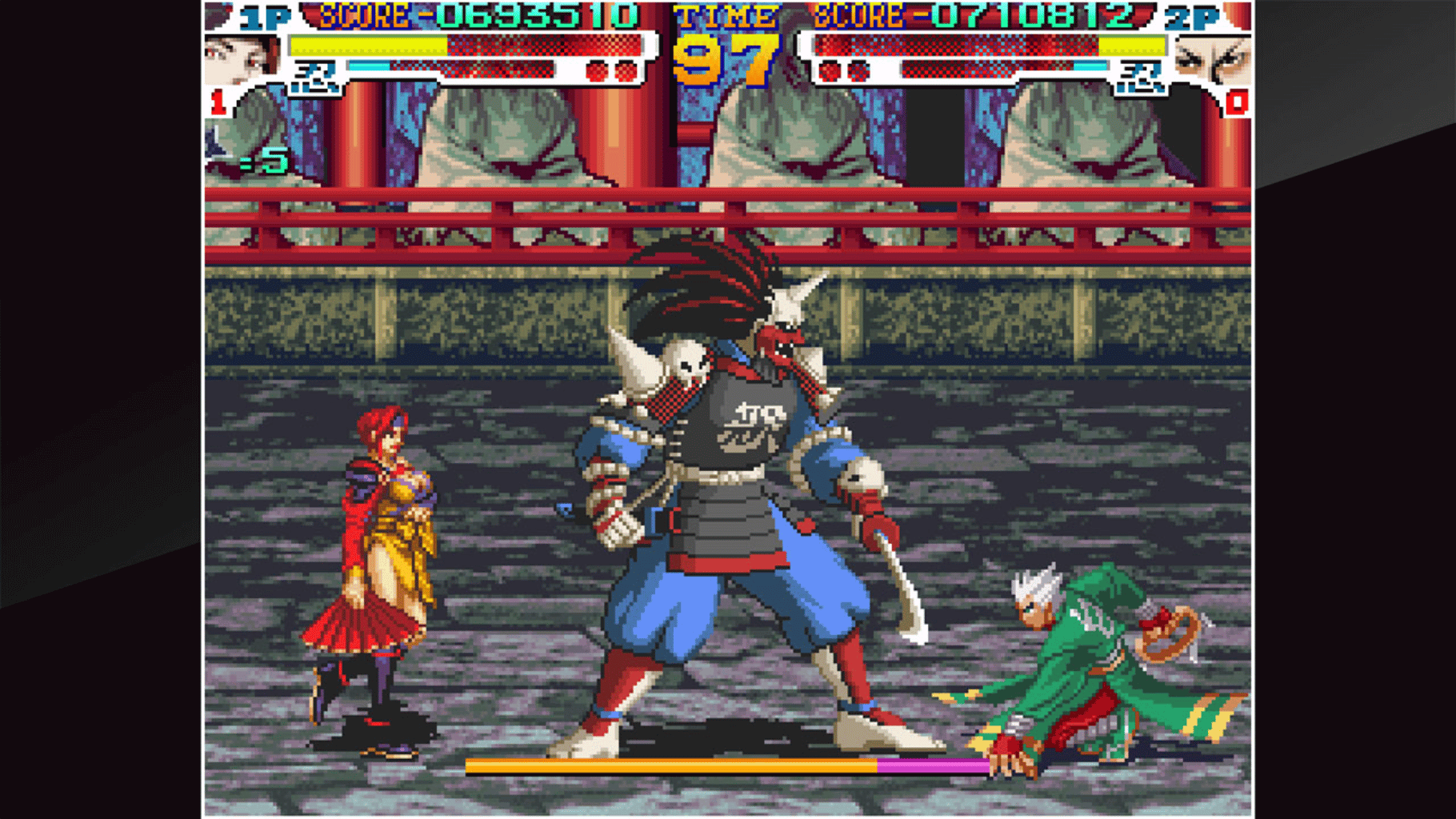 ACA Neo Geo: Sengoku 3 screenshot