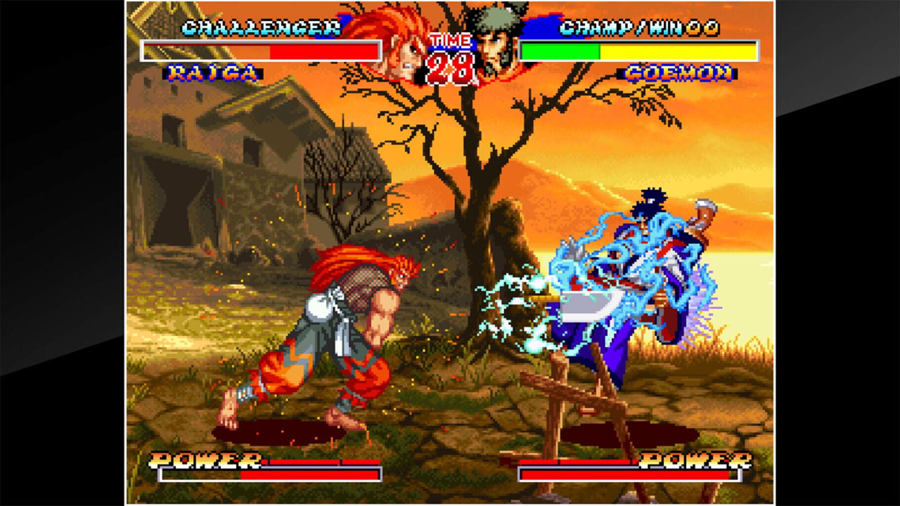 Captura de pantalla - ACA Neo Geo: Ninja Master's