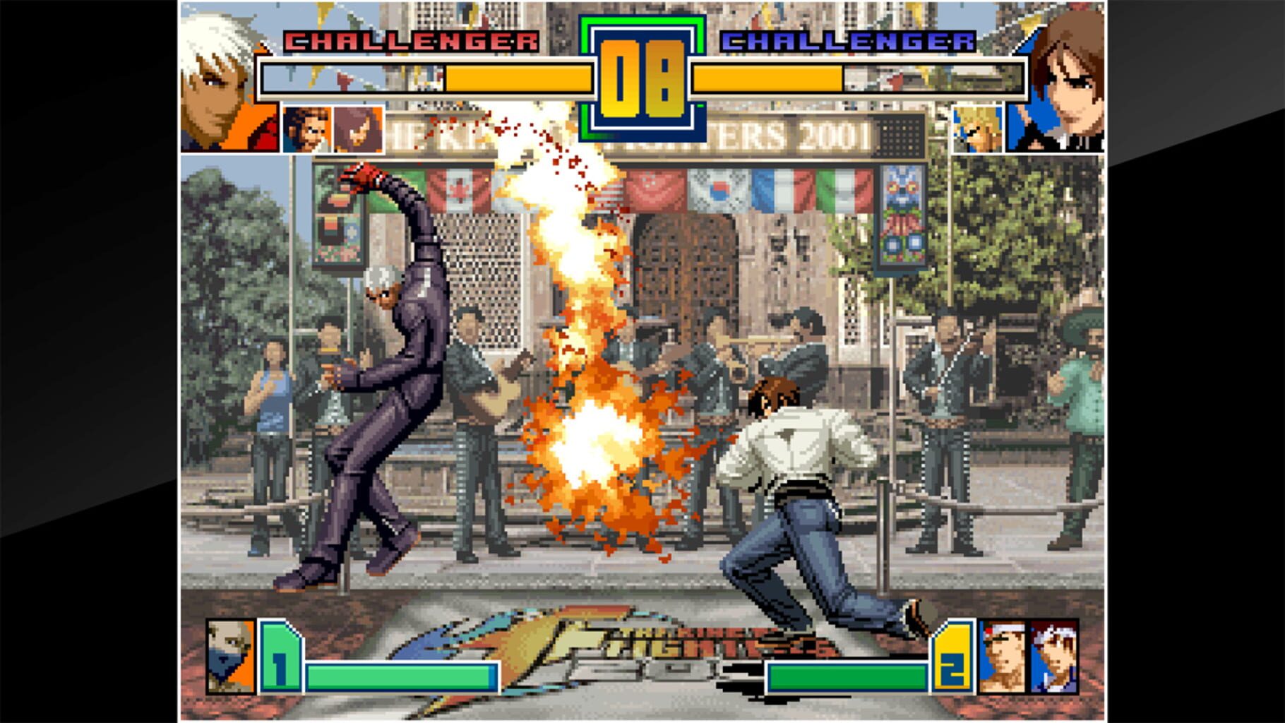 Captura de pantalla - ACA Neo Geo: The King of Fighters 2001