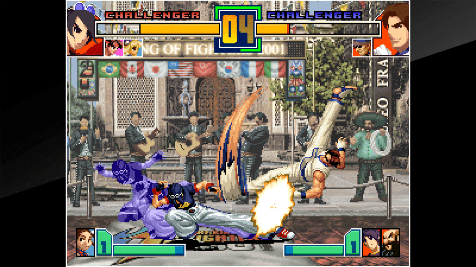 ACA Neo Geo: The King of Fighters 2001 screenshot