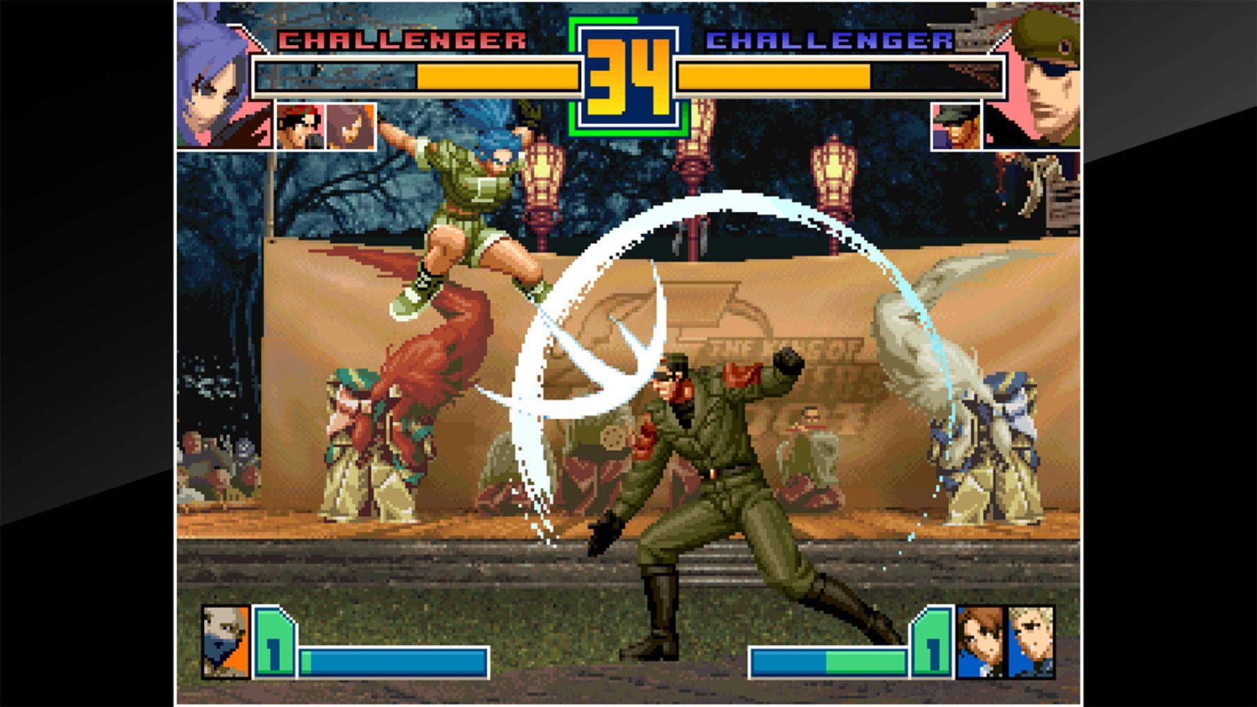 ACA Neo Geo: The King of Fighters 2001 screenshot