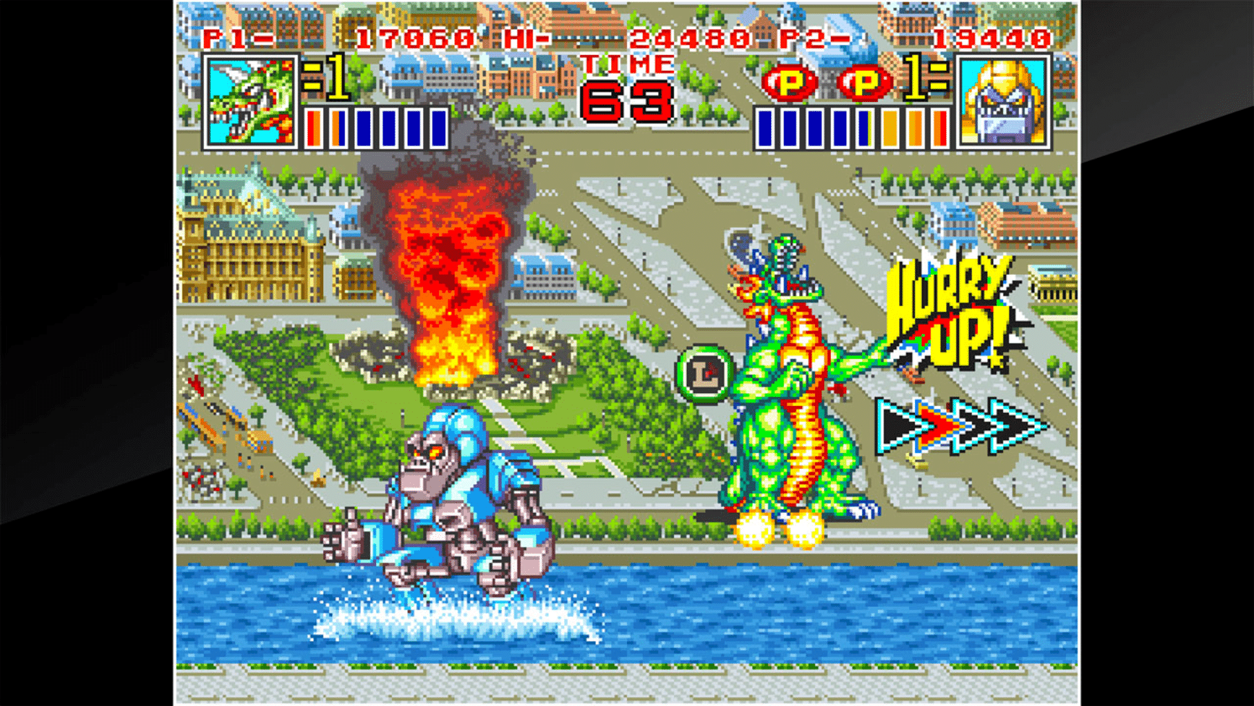 ACA Neo Geo: King of the Monsters 2 screenshot