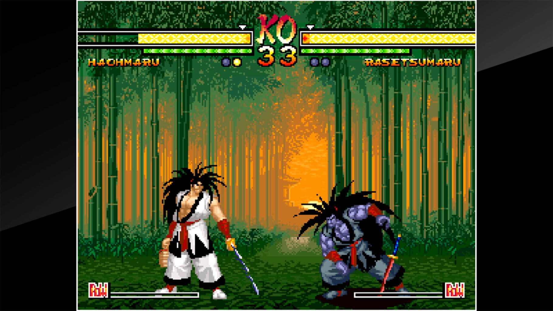 Captura de pantalla - ACA Neo Geo: Samurai Shodown V