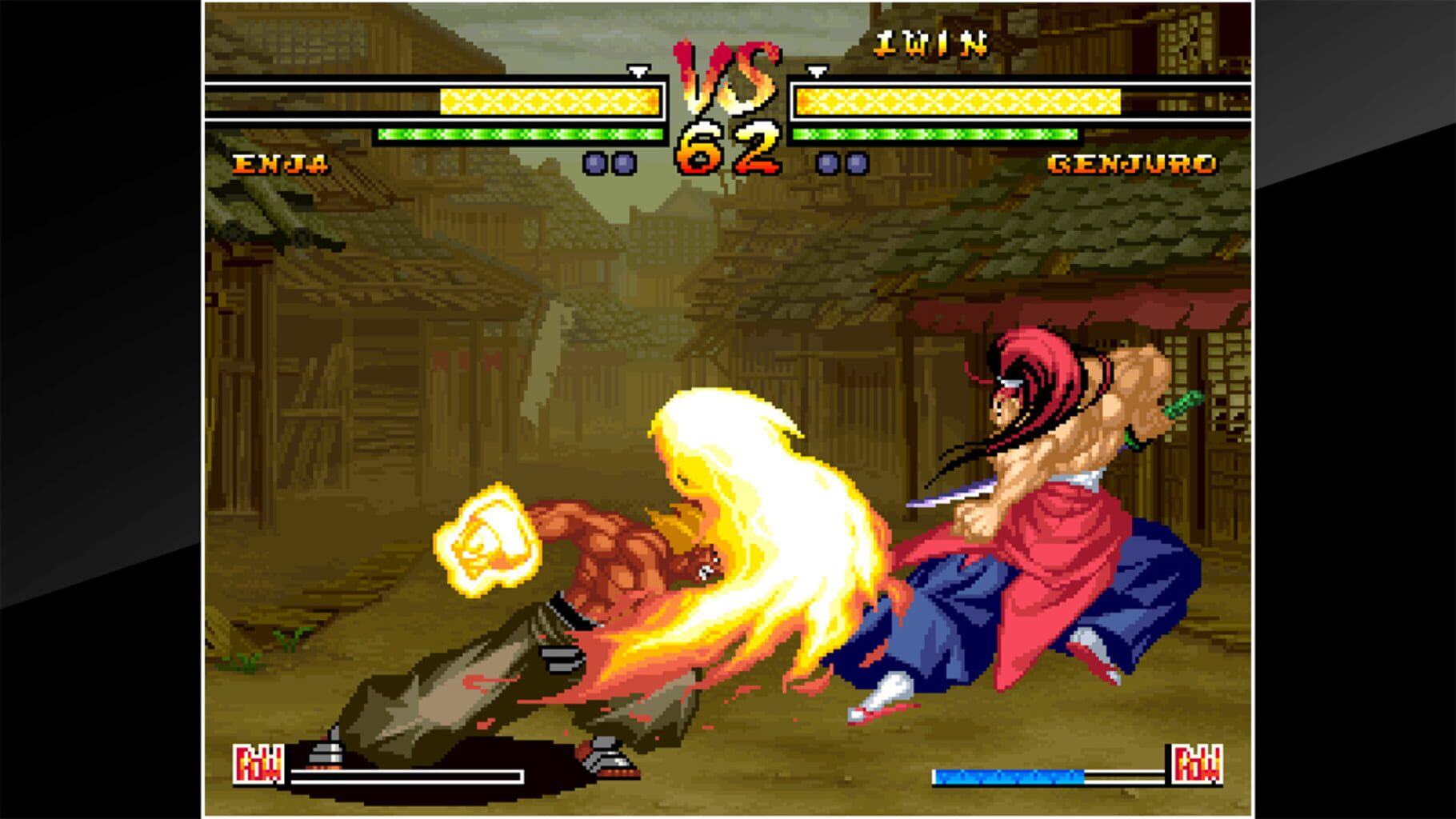 Captura de pantalla - ACA Neo Geo: Samurai Shodown V