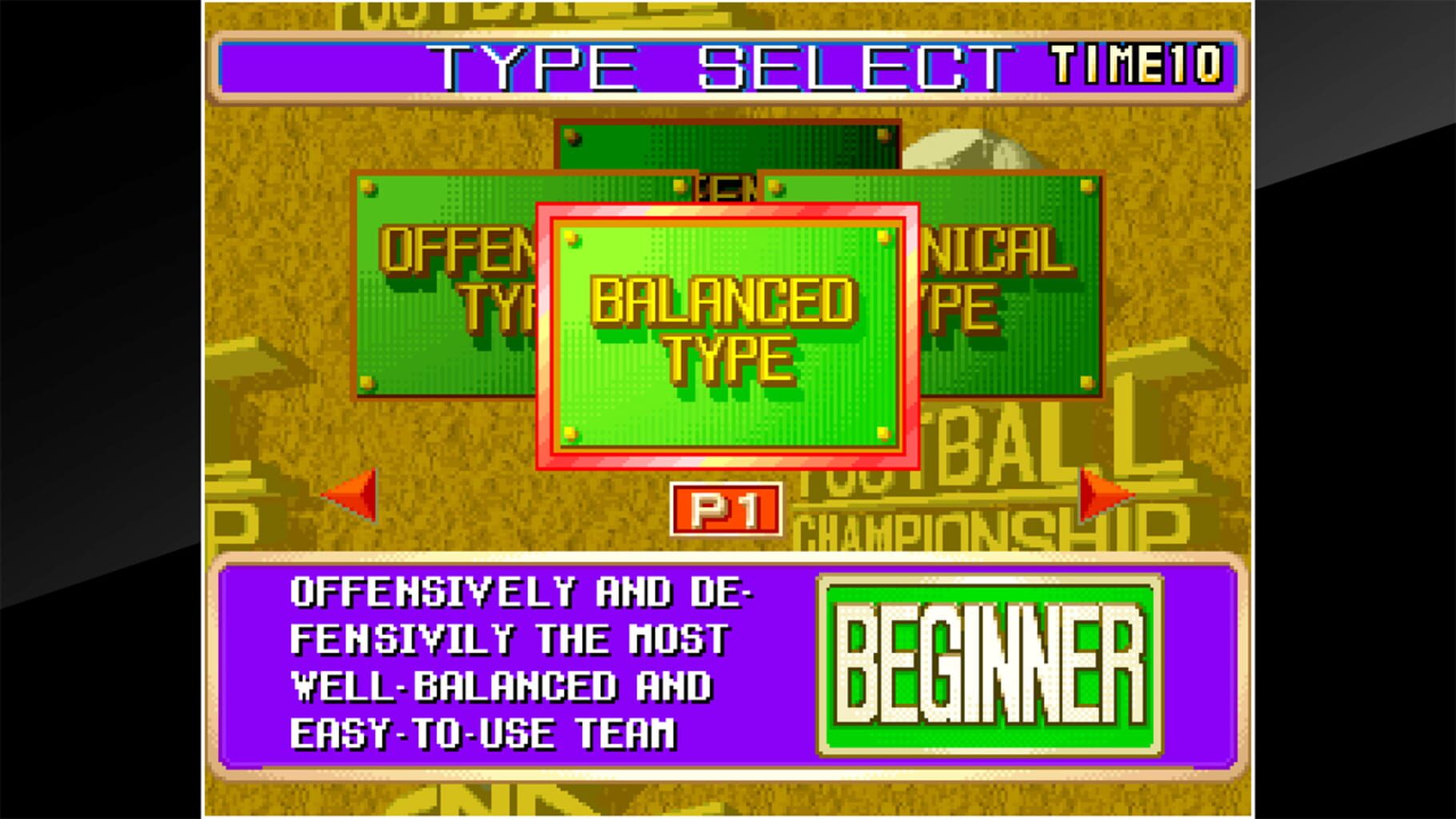 Captura de pantalla - ACA Neo Geo: The Ultimate 11 - SNK Football Championship