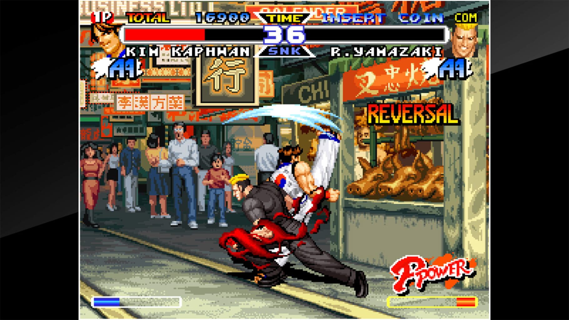 Captura de pantalla - ACA Neo Geo: Real Bout Fatal Fury Special
