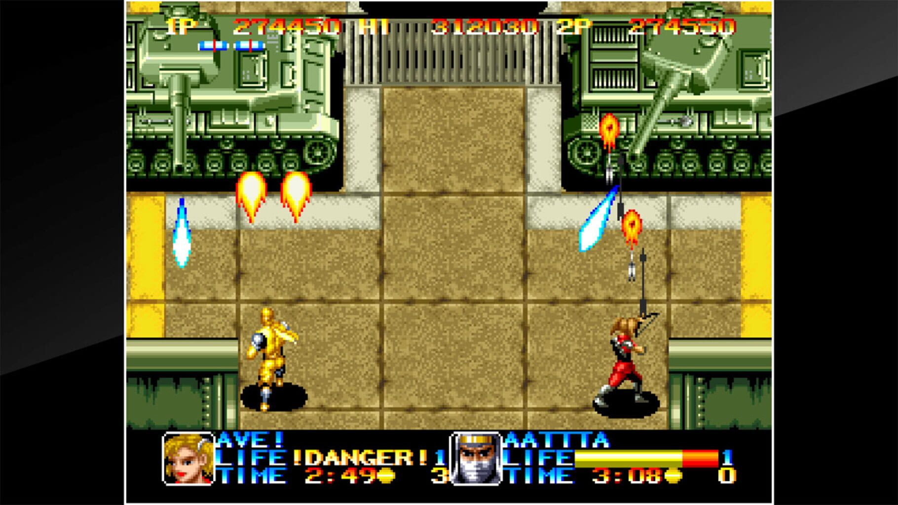 Captura de pantalla - ACA Neo Geo: Ninja Commando