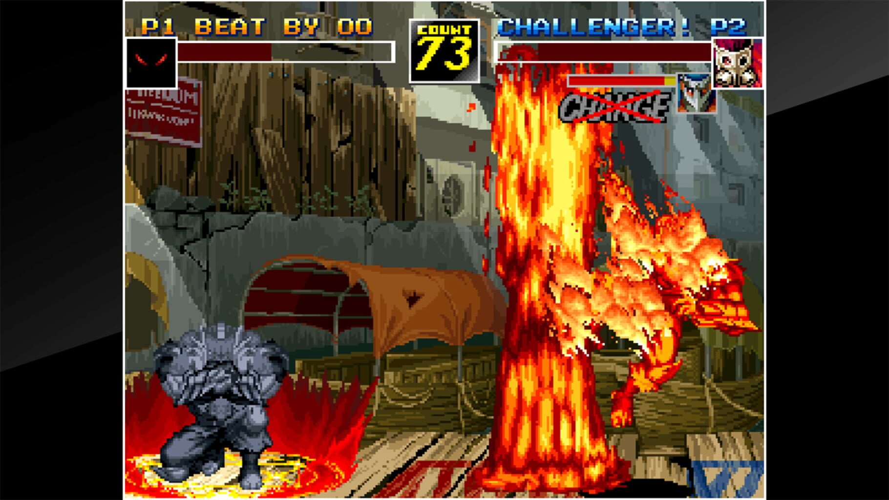 Captura de pantalla - ACA Neo Geo: Kizuna Encounter