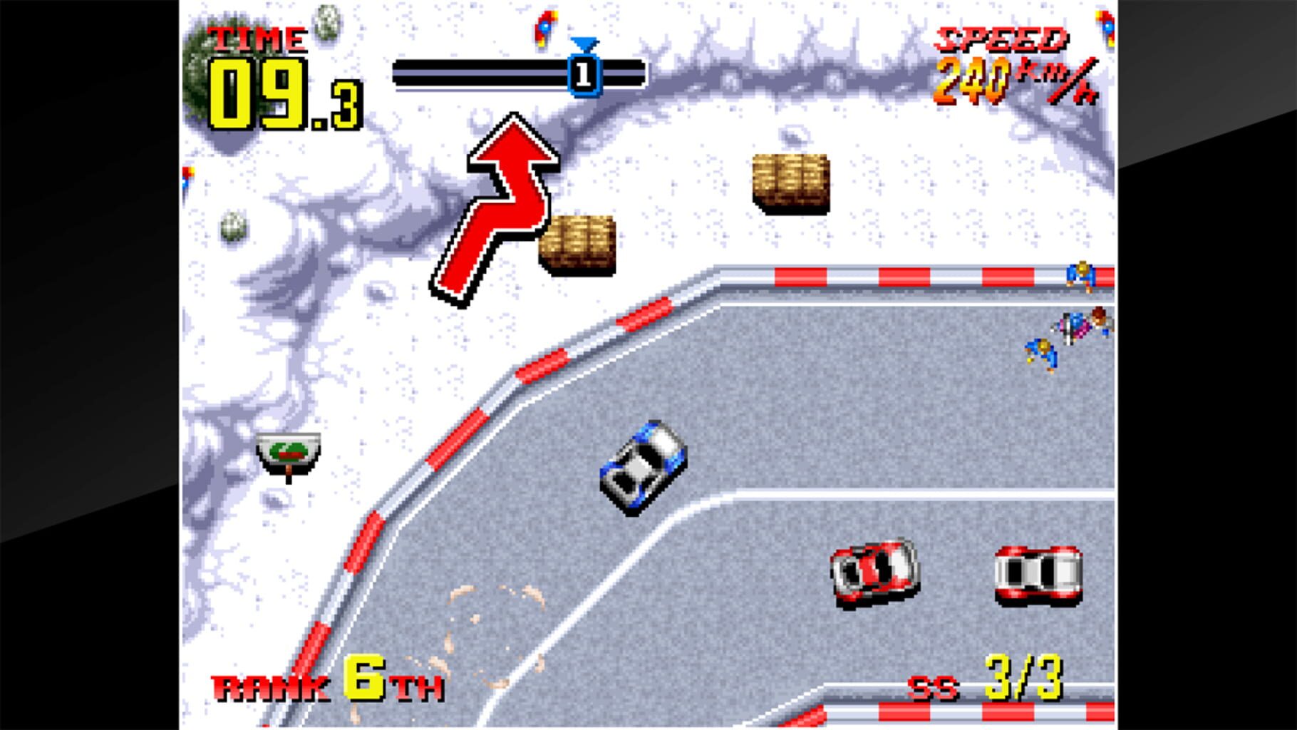 Captura de pantalla - ACA Neo Geo: Thrash Rally