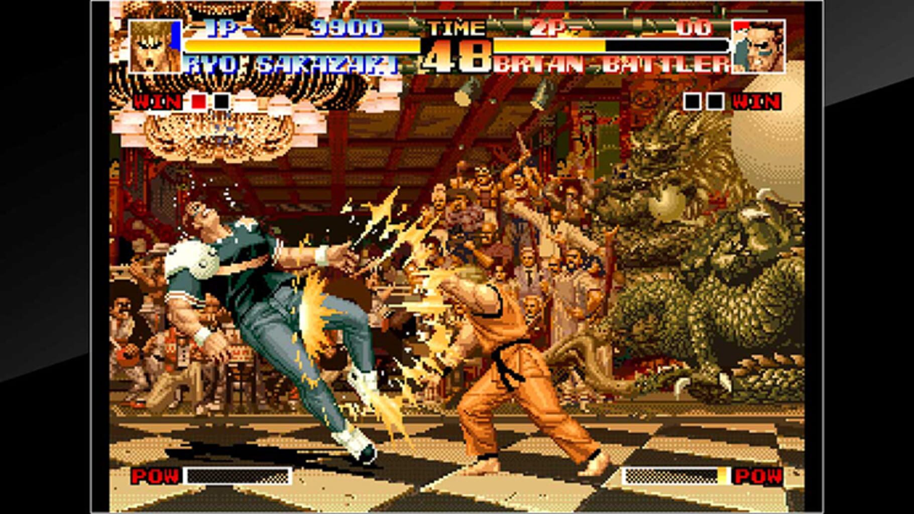 Captura de pantalla - ACA Neo Geo: The King of Fighters '94