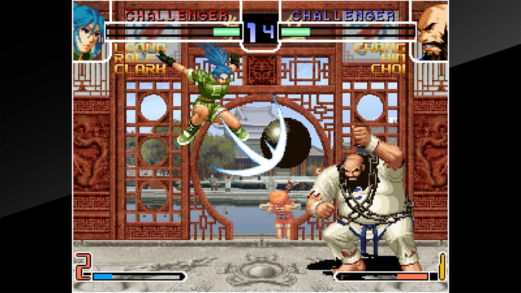 Captura de pantalla - ACA Neo Geo: The King of Fighters 2002