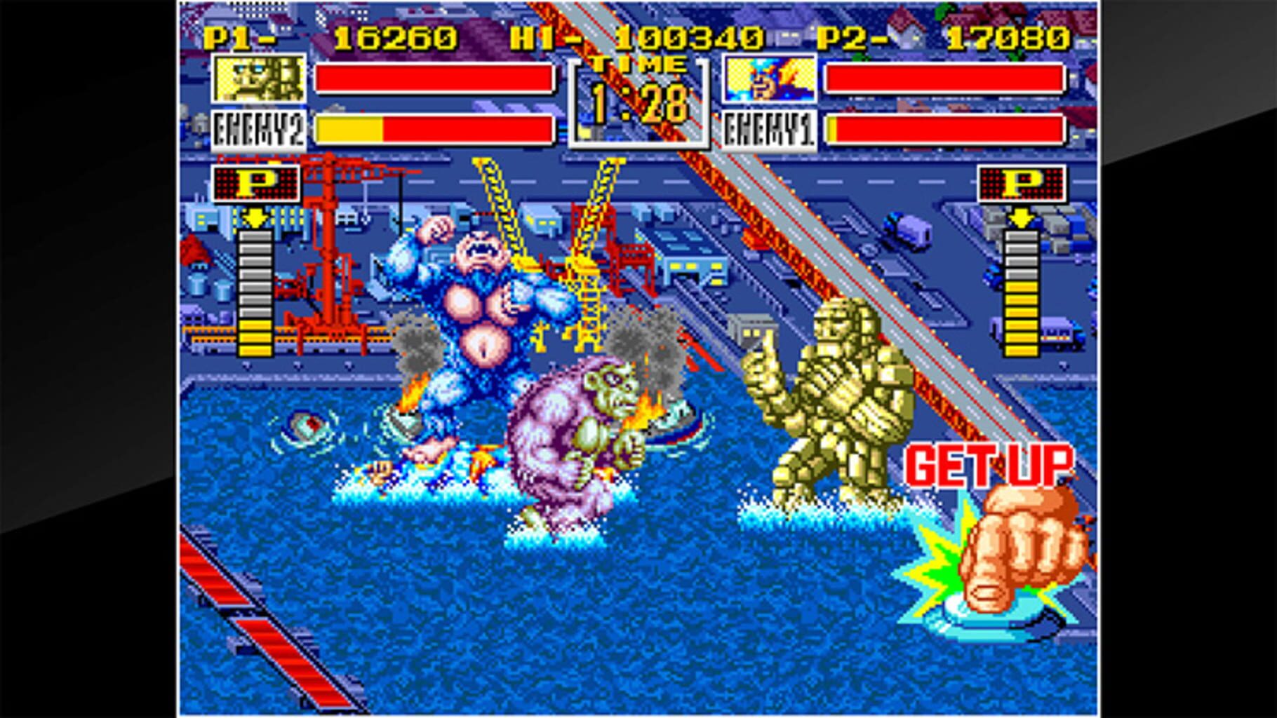 Captura de pantalla - ACA Neo Geo: King of the Monsters