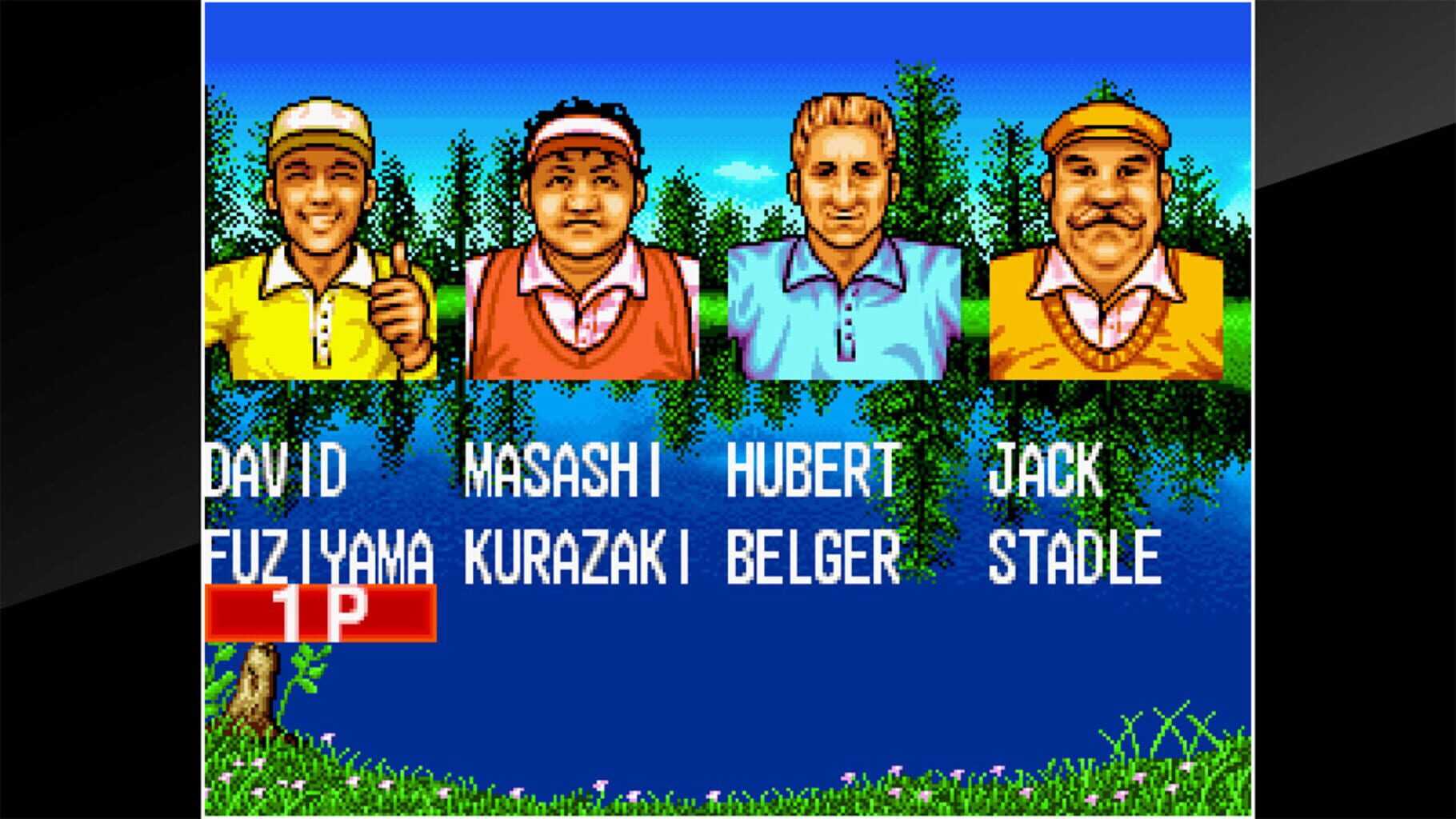 Captura de pantalla - ACA Neo Geo: Top Player's Golf
