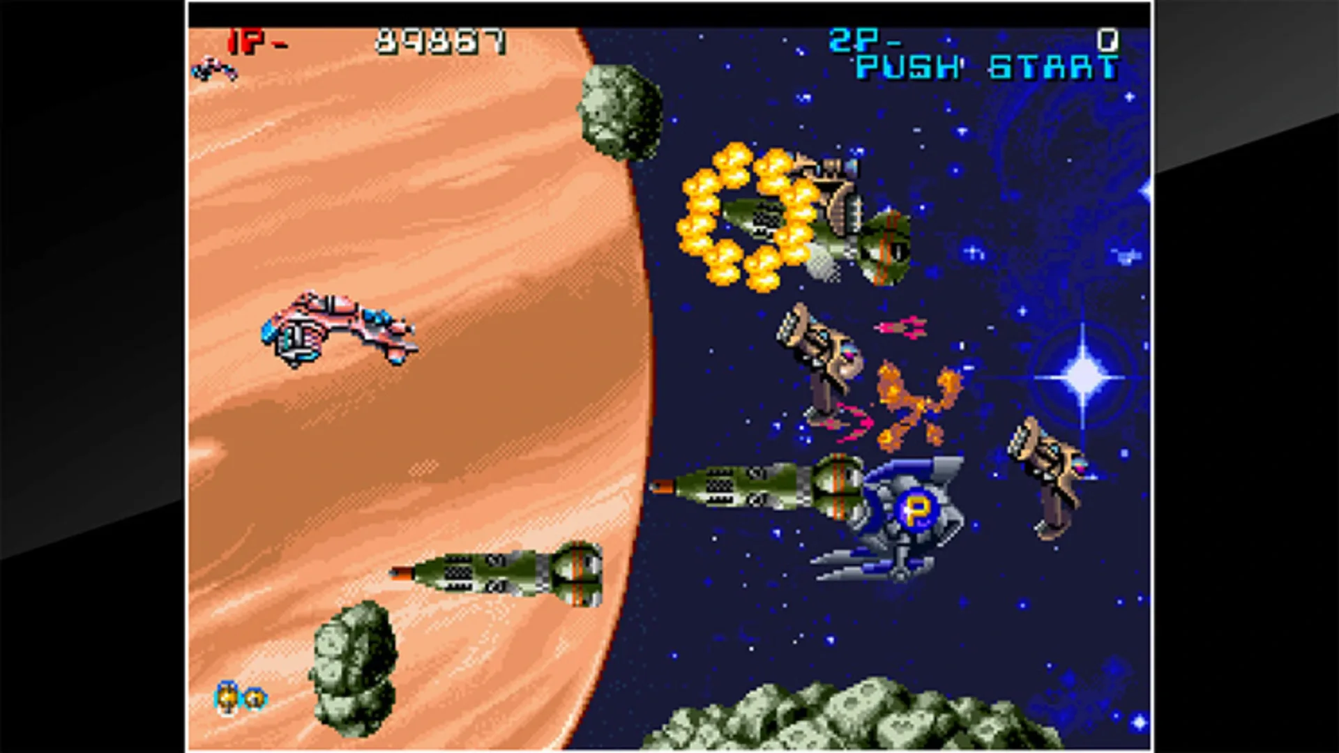 Captura de pantalla - ACA Neo Geo: Zed Blade