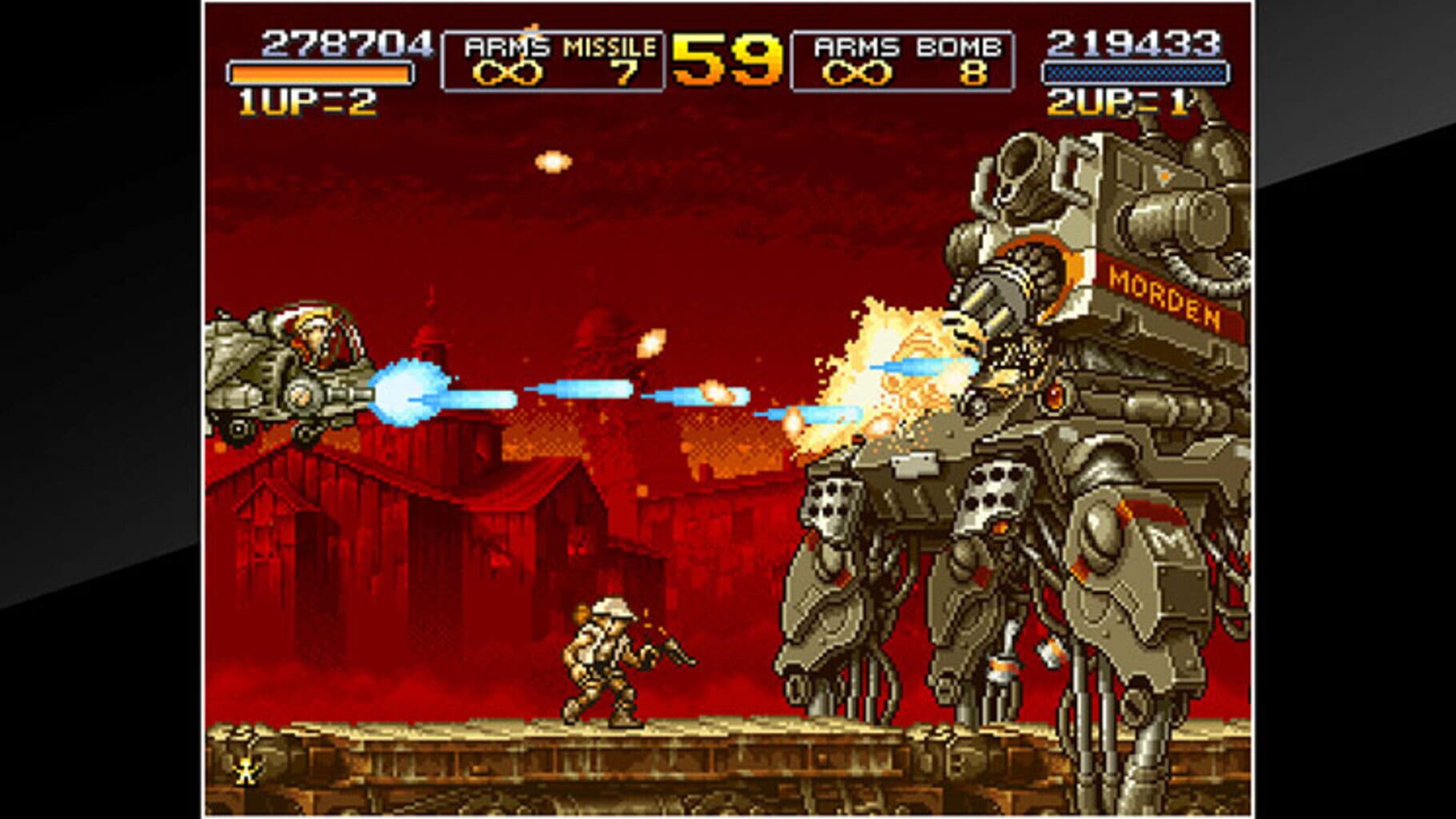 ACA Neo Geo: Metal Slug 2 screenshot