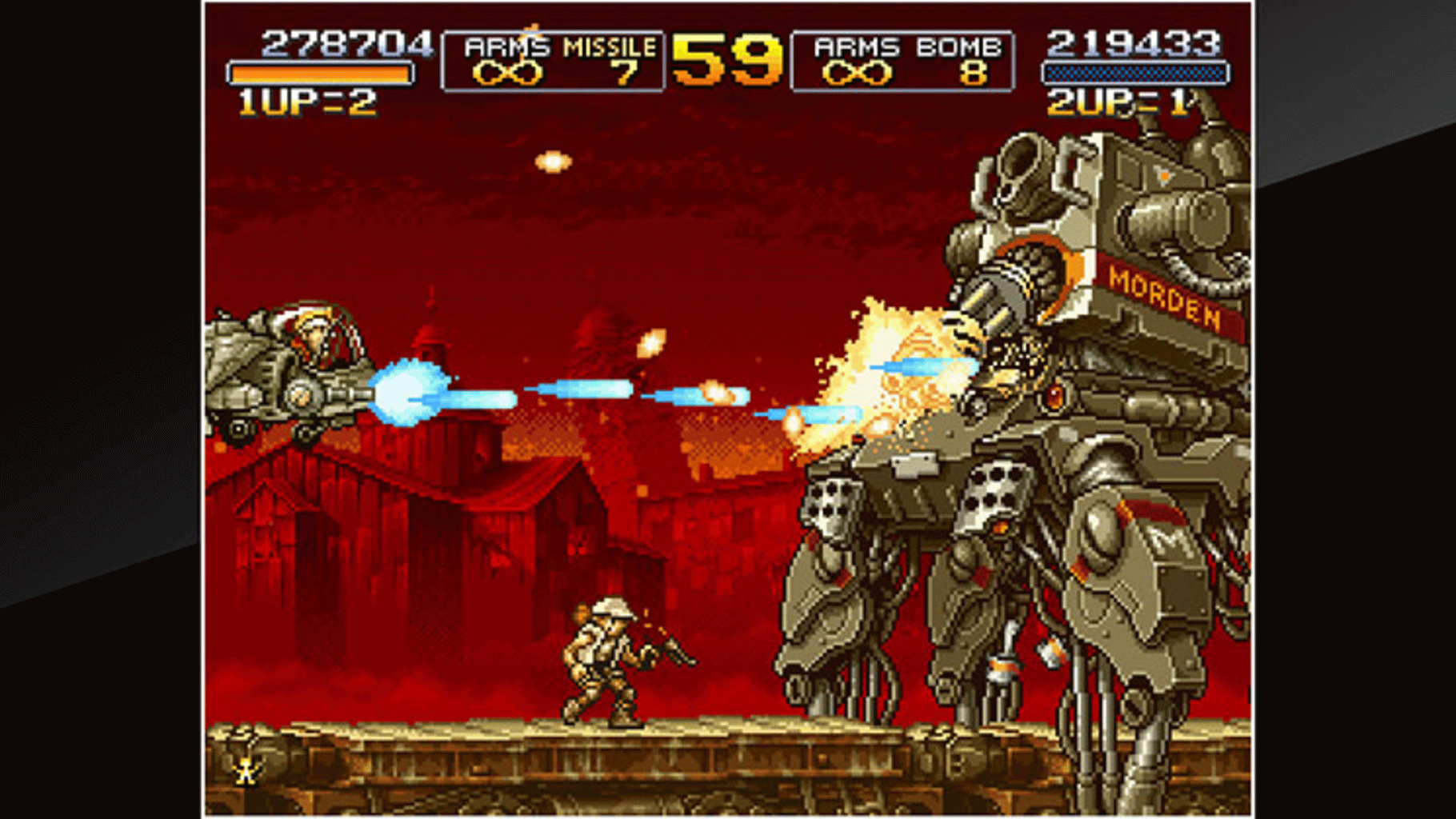 ACA Neo Geo: Metal Slug 2 screenshot