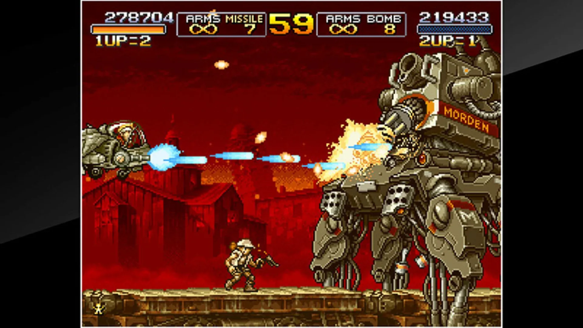 Captura de pantalla - ACA Neo Geo: Metal Slug 2