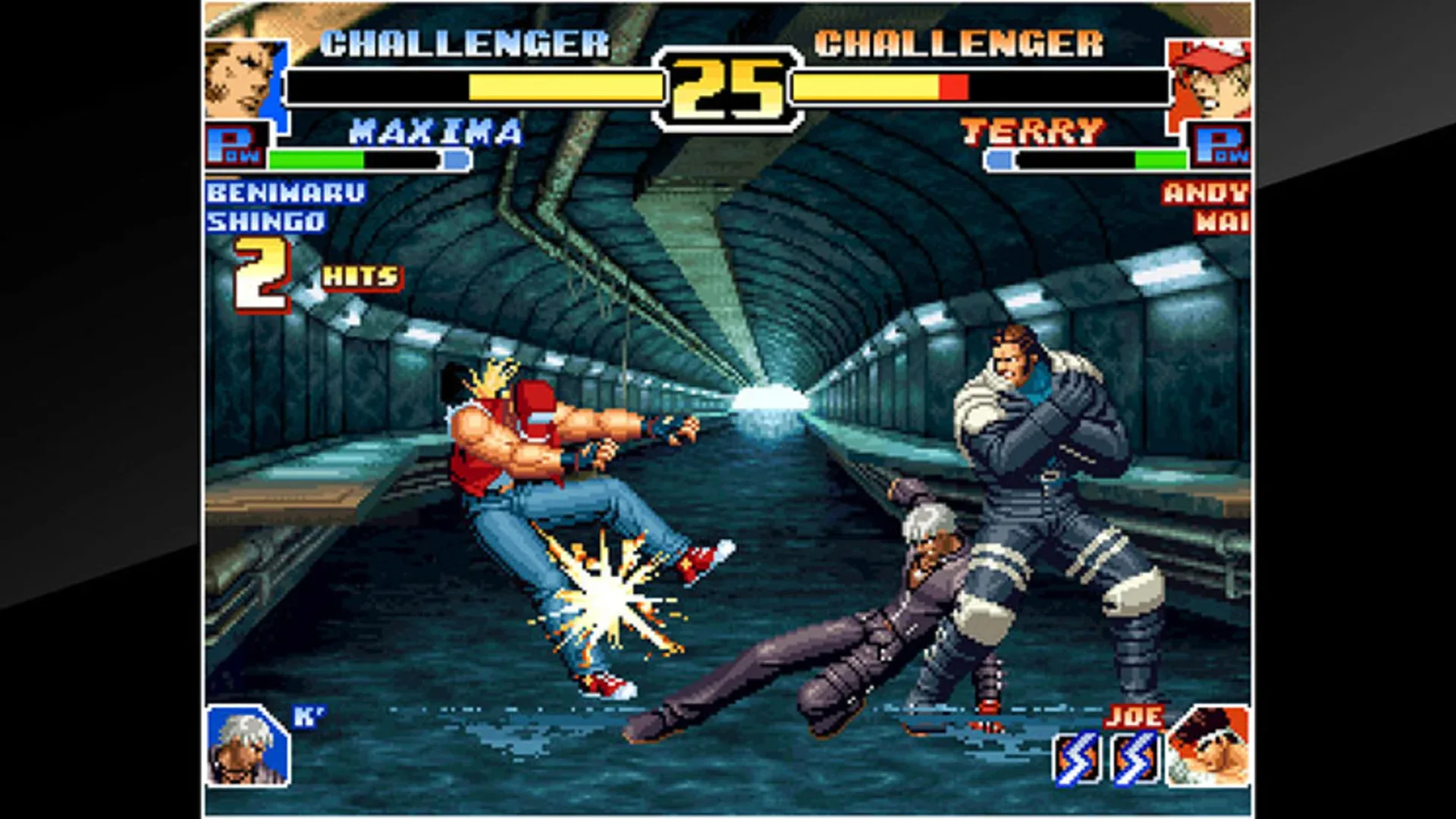 Captura de pantalla - ACA Neo Geo: The King of Fighters '99