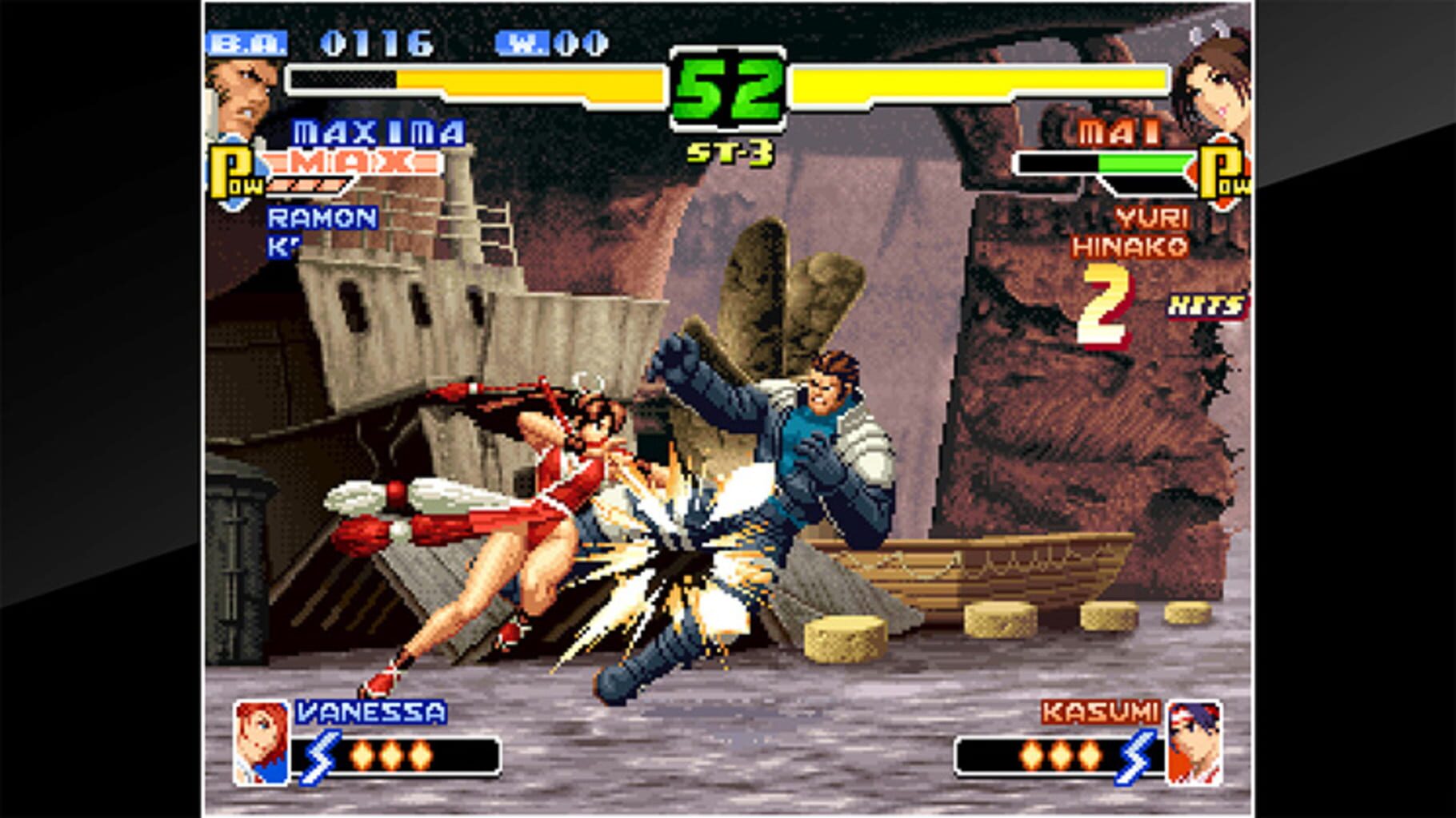 Captura de pantalla - ACA Neo Geo: The King of Fighters 2000