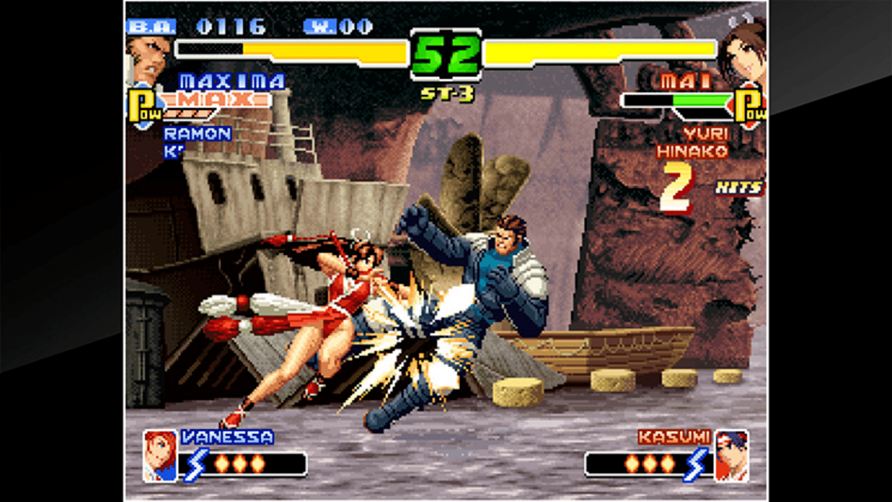 ACA Neo Geo: The King of Fighters 2000 screenshot