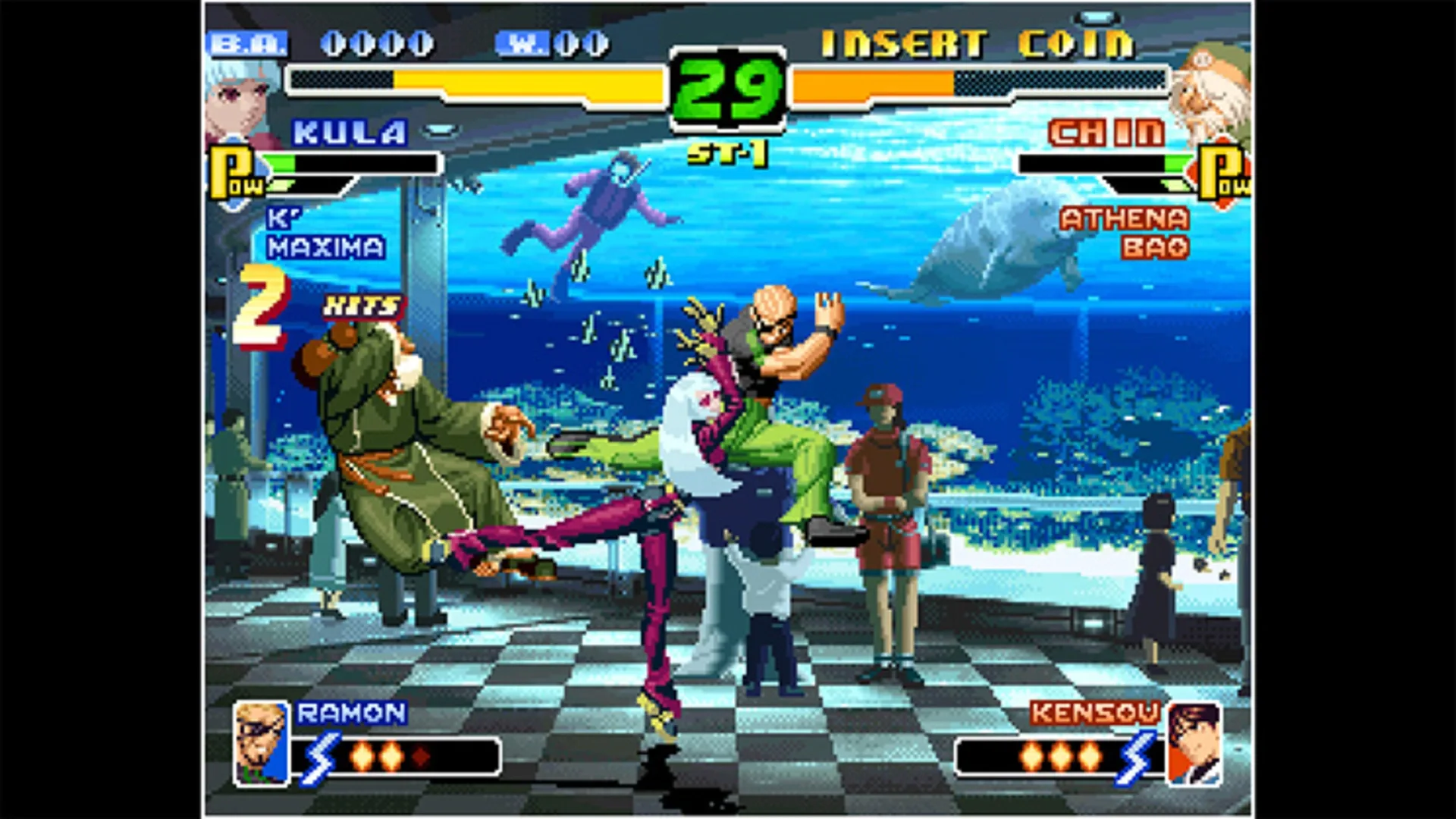 Captura de pantalla - ACA Neo Geo: The King of Fighters 2000