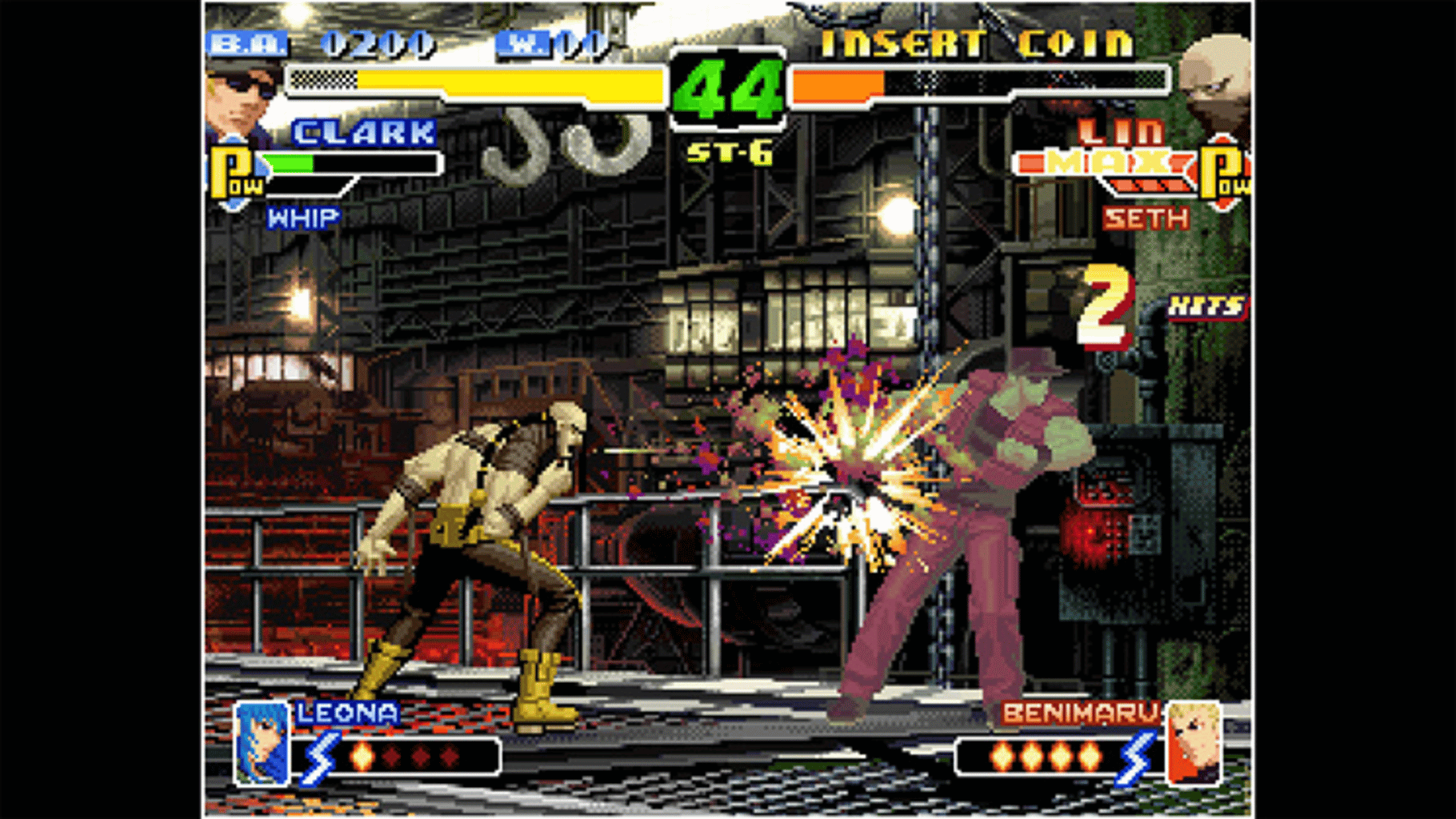 ACA Neo Geo: The King of Fighters 2000 screenshot