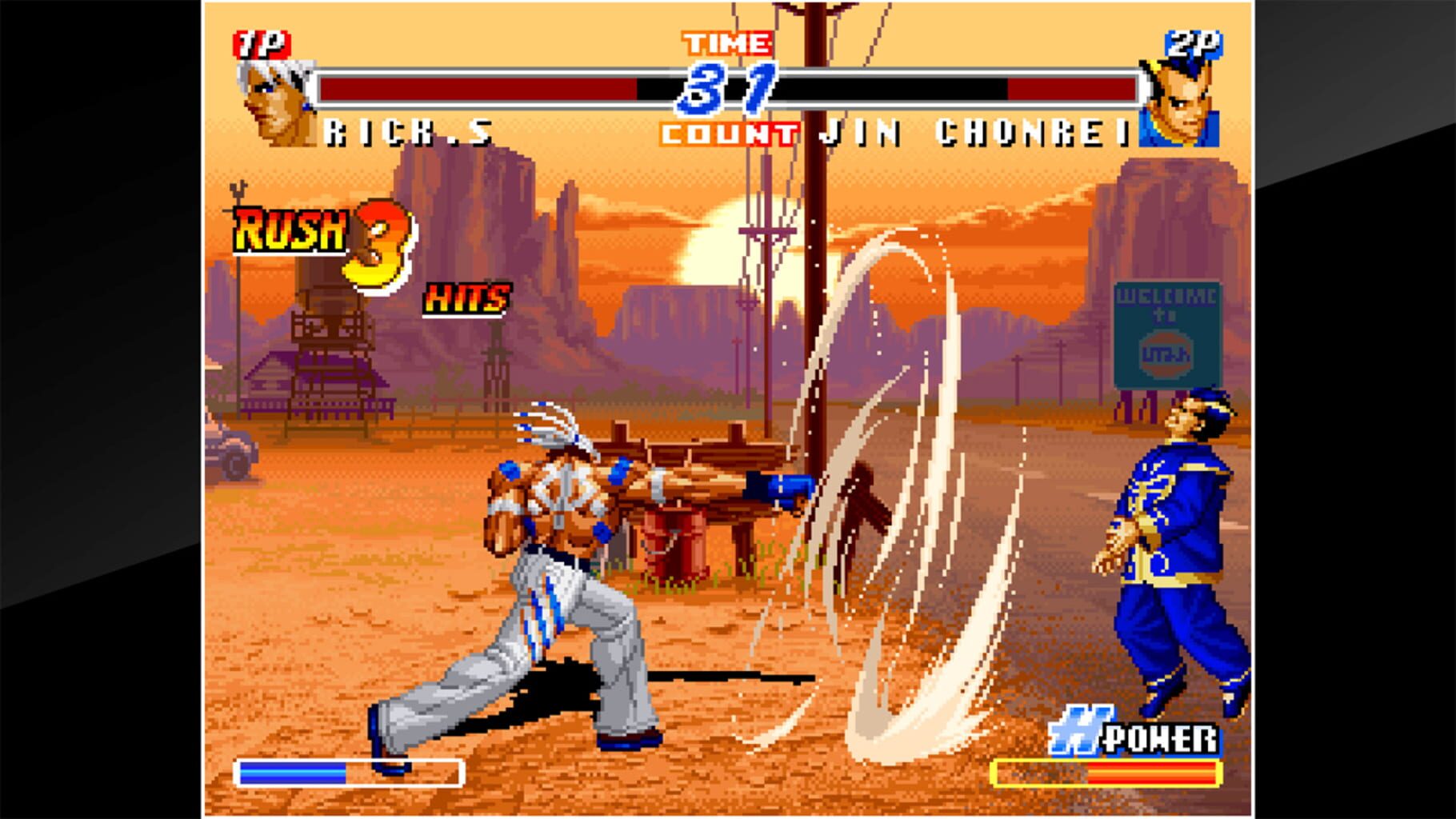 Captura de pantalla - ACA Neo Geo: Real Bout Fatal Fury 2