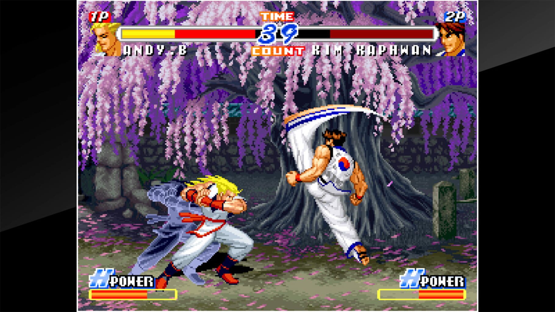 Captura de pantalla - ACA Neo Geo: Real Bout Fatal Fury 2