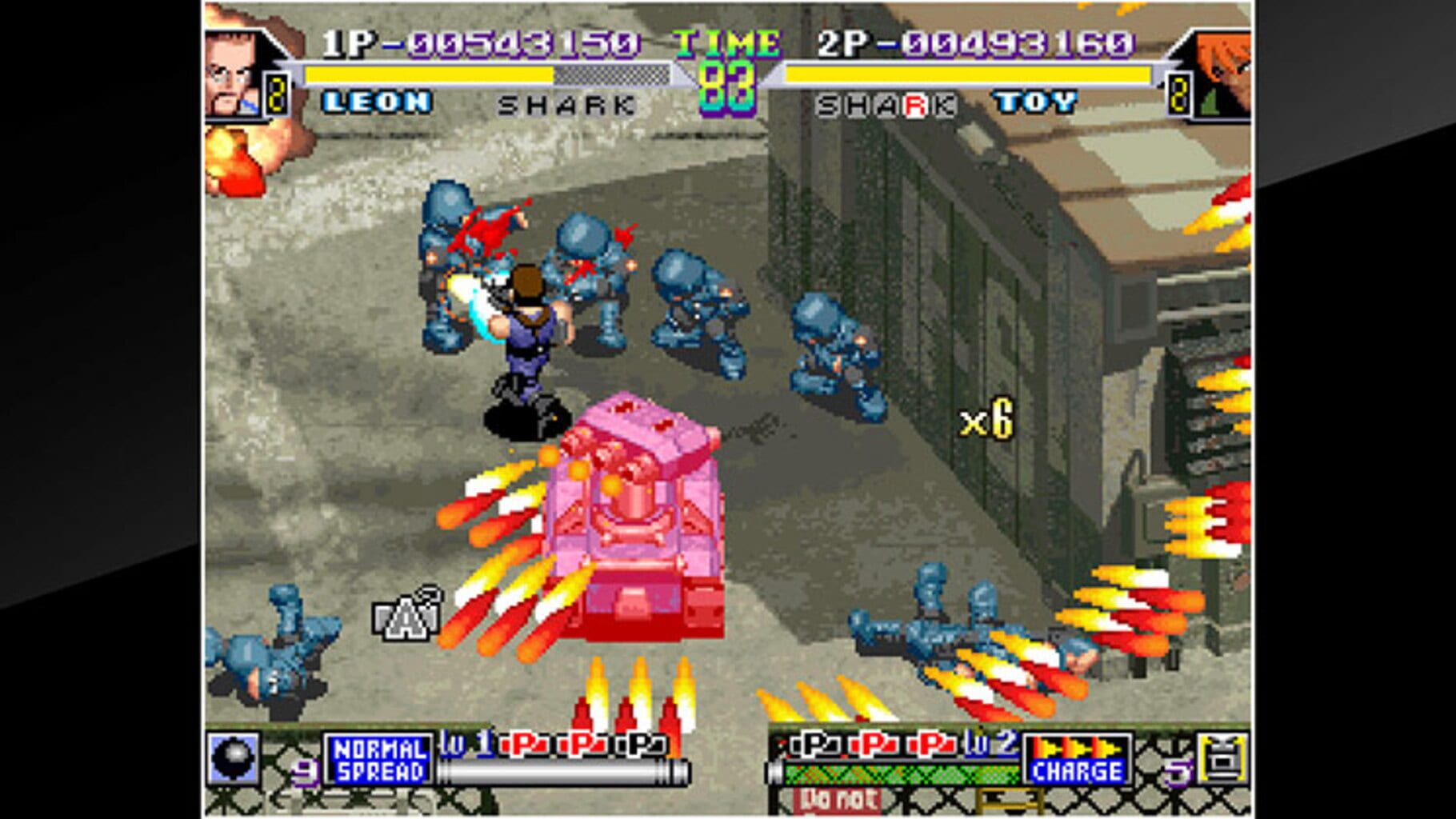 Captura de pantalla - ACA Neo Geo: Shock Troopers 2nd Squad