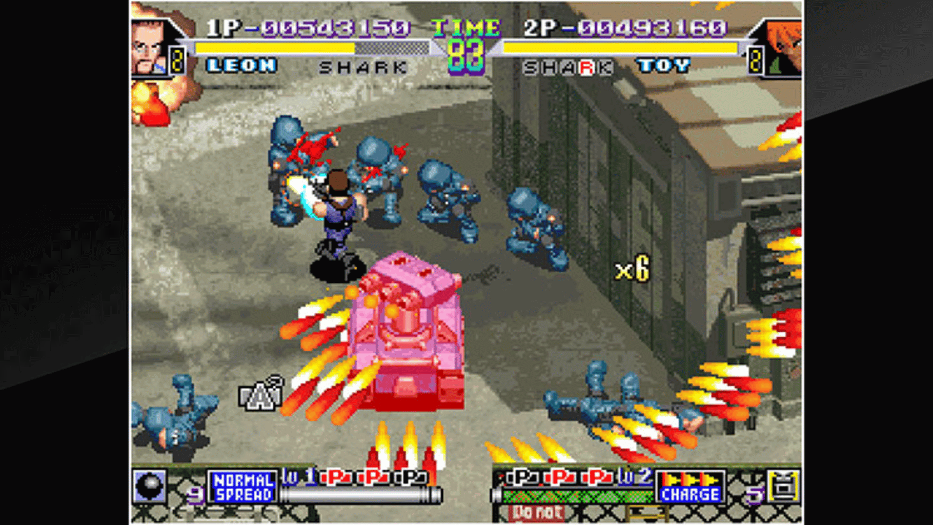 ACA Neo Geo: Shock Troopers 2nd Squad screenshot