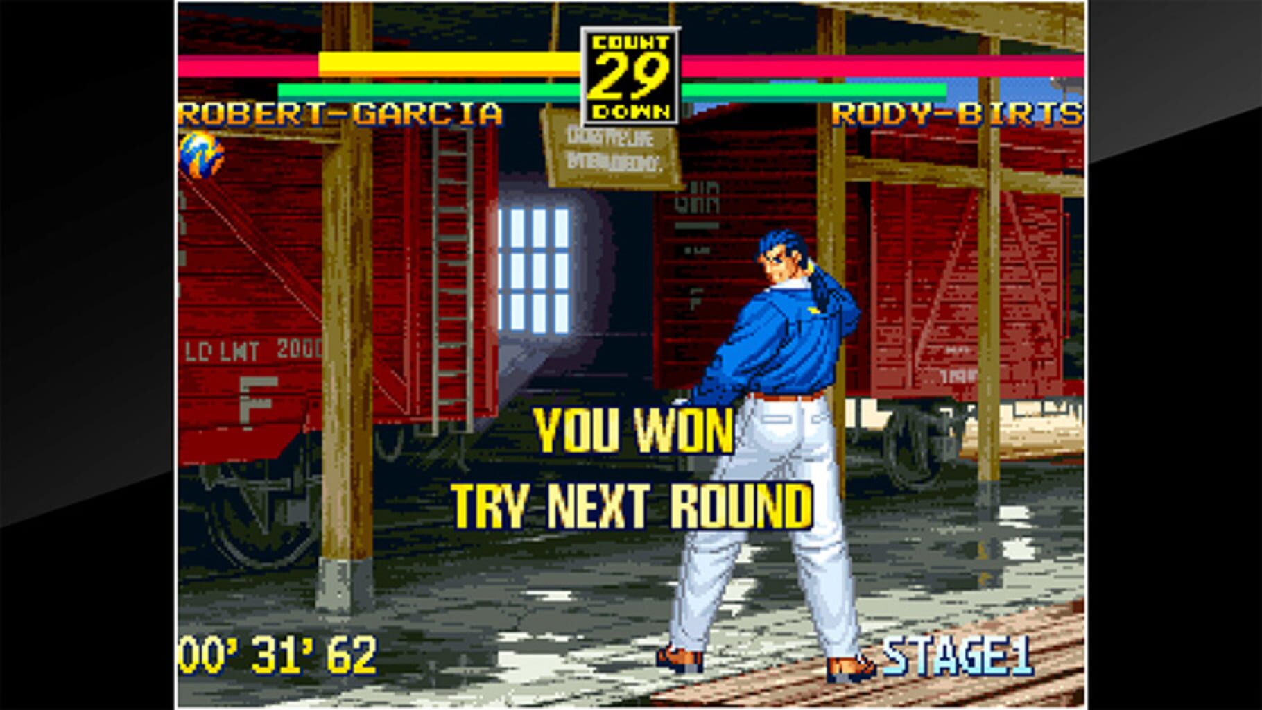 Captura de pantalla - ACA Neo Geo: Art of Fighting 3