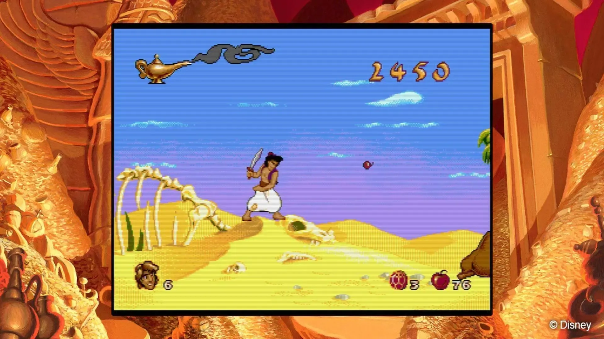 Captura de pantalla - Disney Classic Games: Aladdin and The Lion King