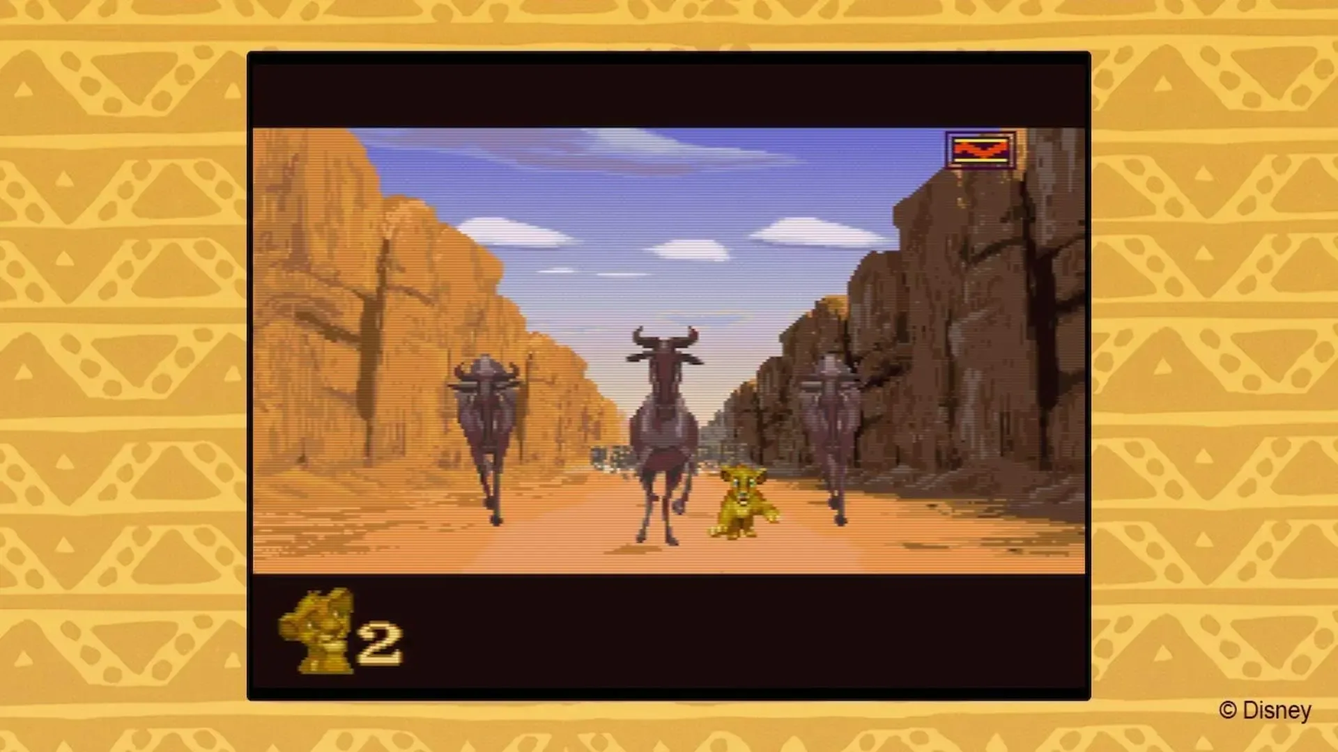 Captura de pantalla - Disney Classic Games: Aladdin and The Lion King