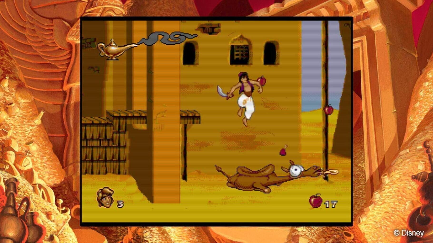 Captura de pantalla - Disney Classic Games: Aladdin and The Lion King